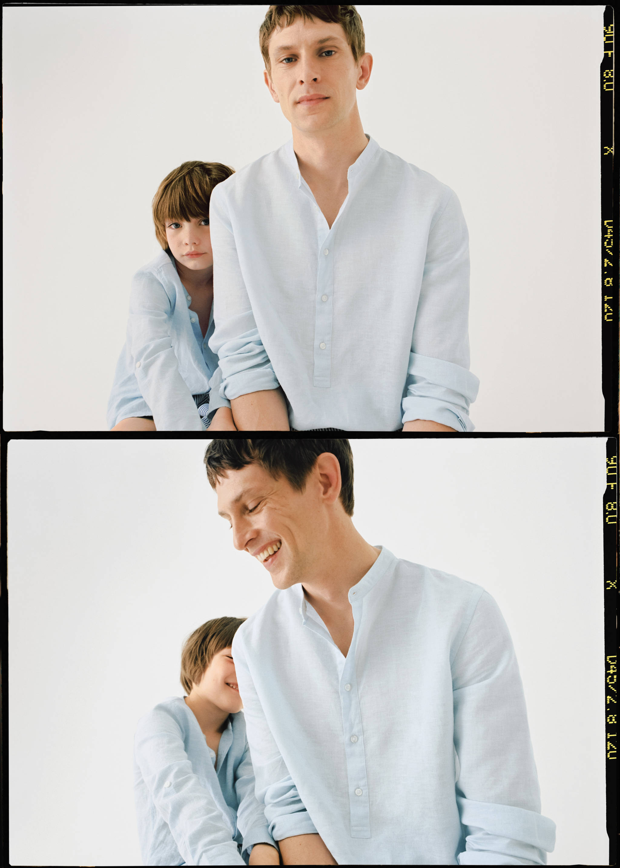 قميص كتان بياقة ماو منتظم - تفاصيل المنتج 6