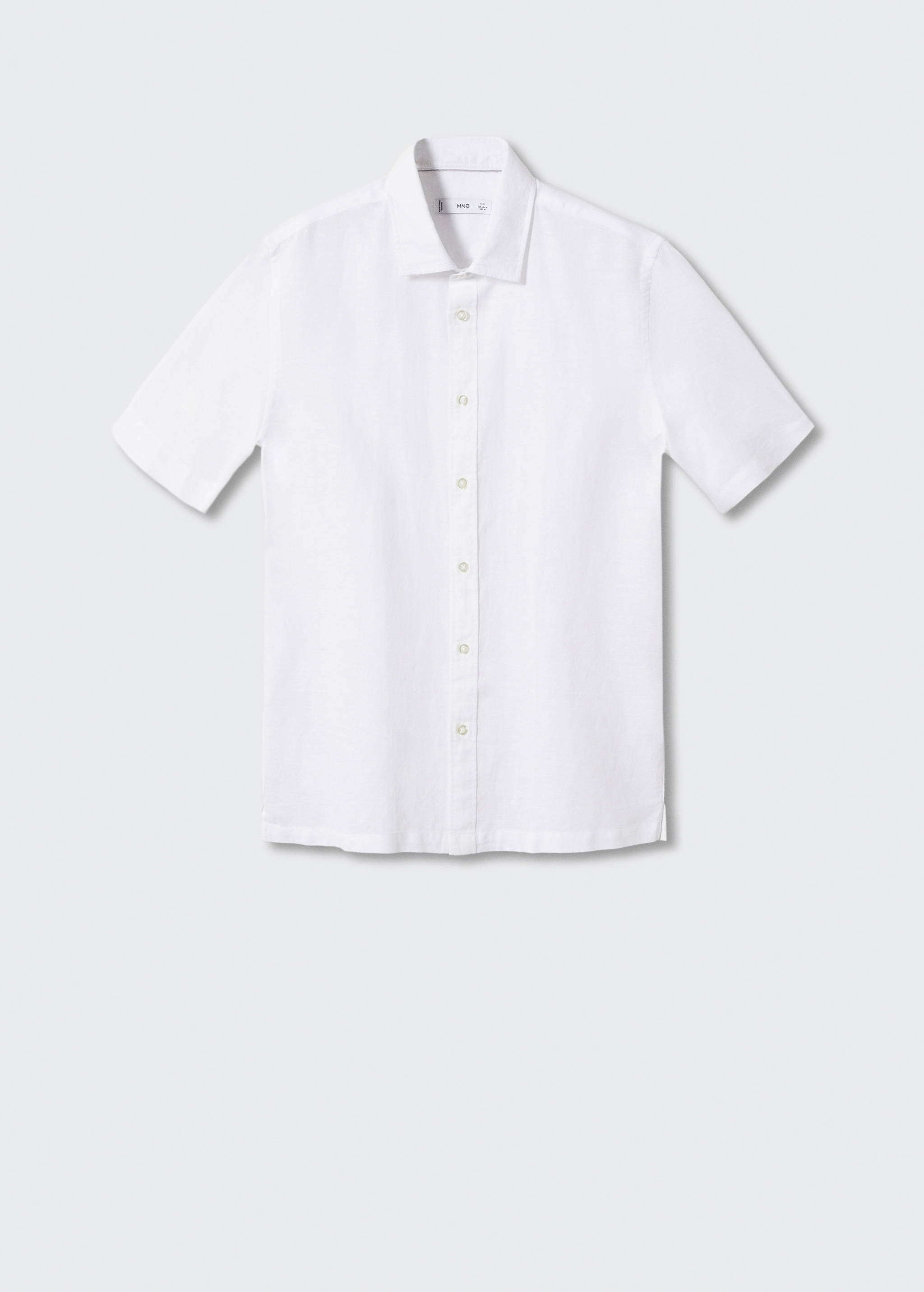 Chemise 100 % lin manches courtes - Article sans modèle