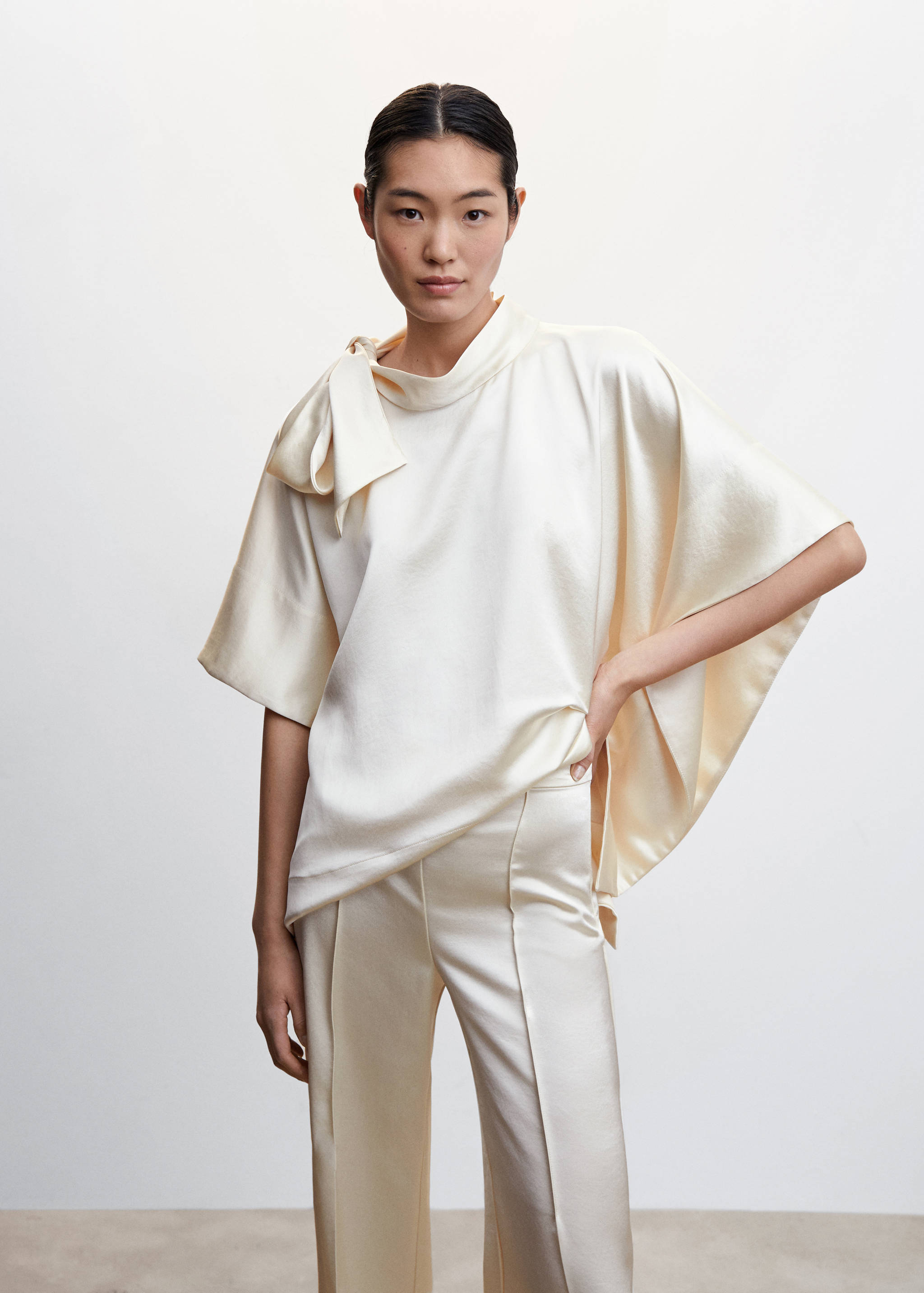 Сатиновые брюки - Деталь изделия 1