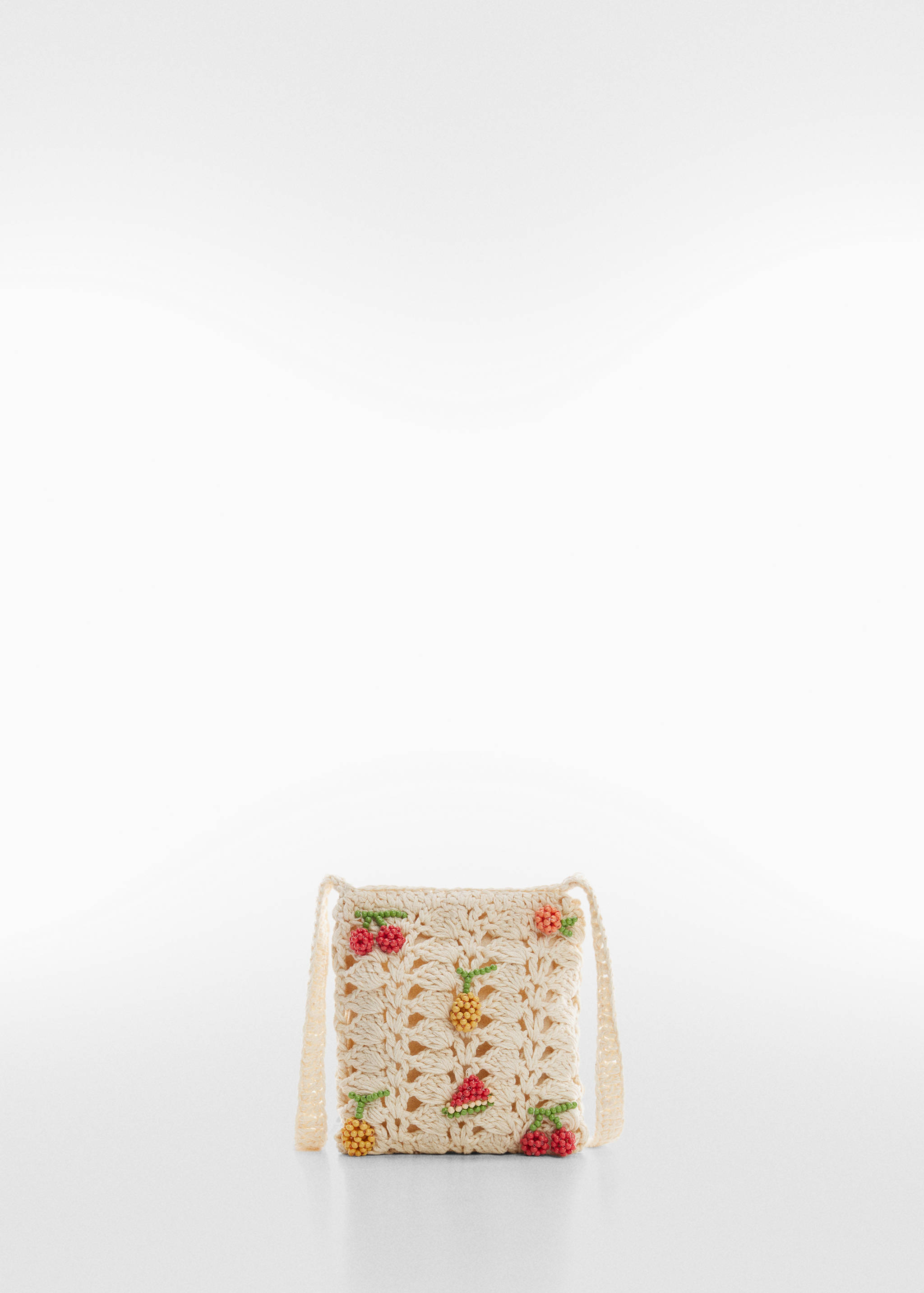 Ажурная вязаная мини-сумочка - Изделие без модели