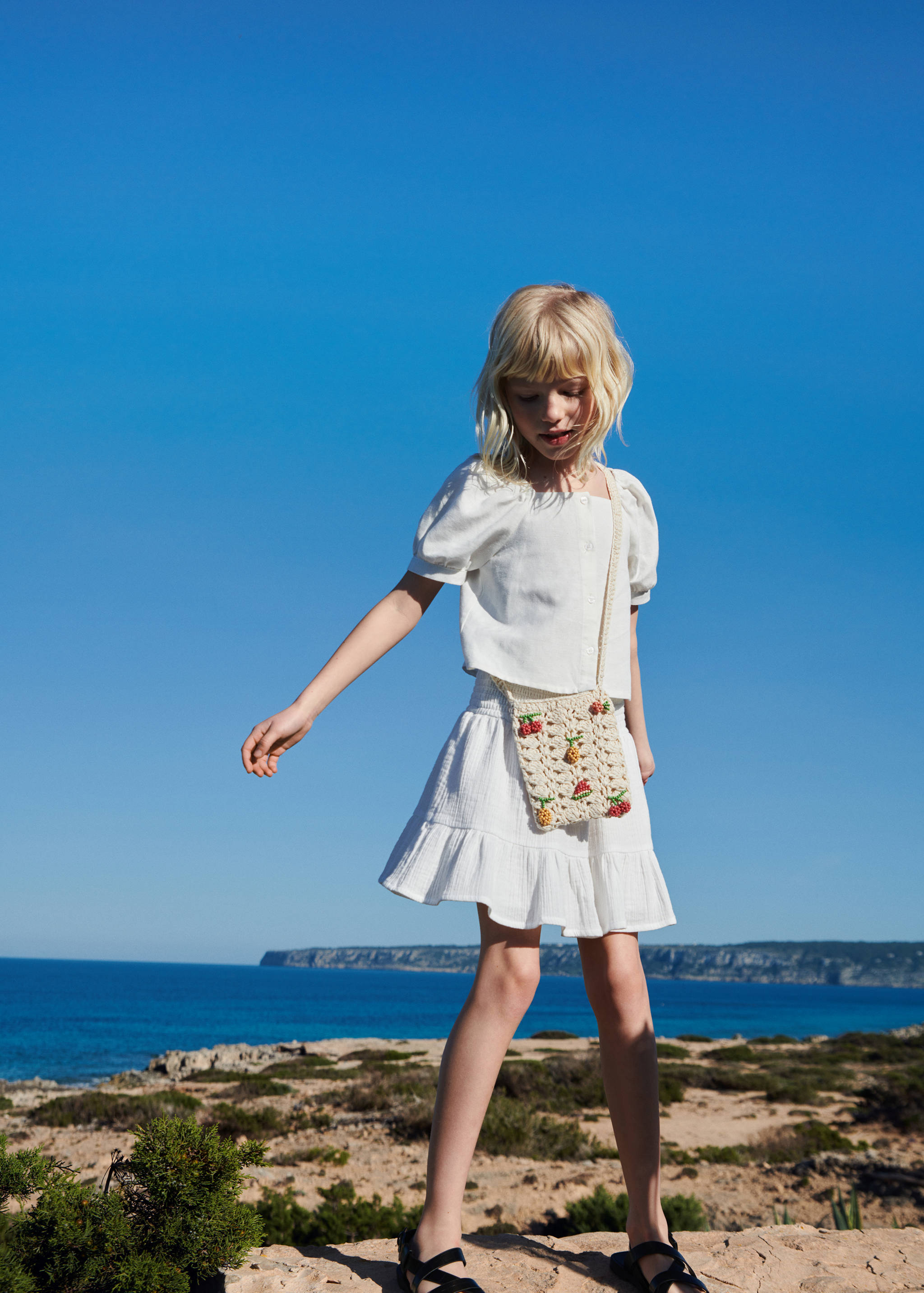 Ажурная вязаная мини-сумочка - Деталь изделия 5