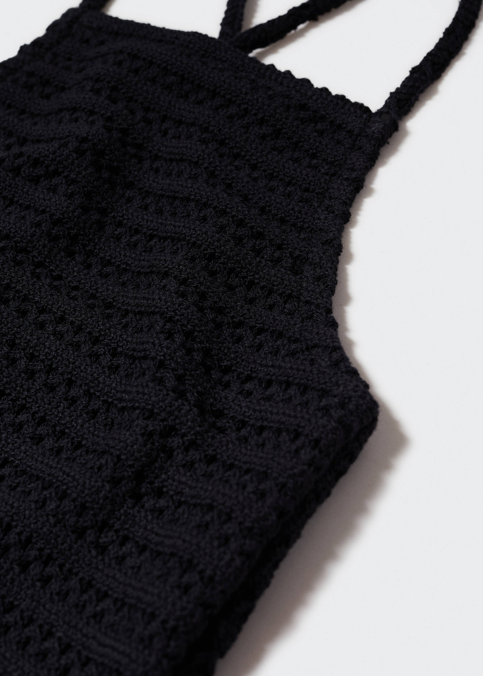 Ажурный укороченный топ - Деталь изделия 8