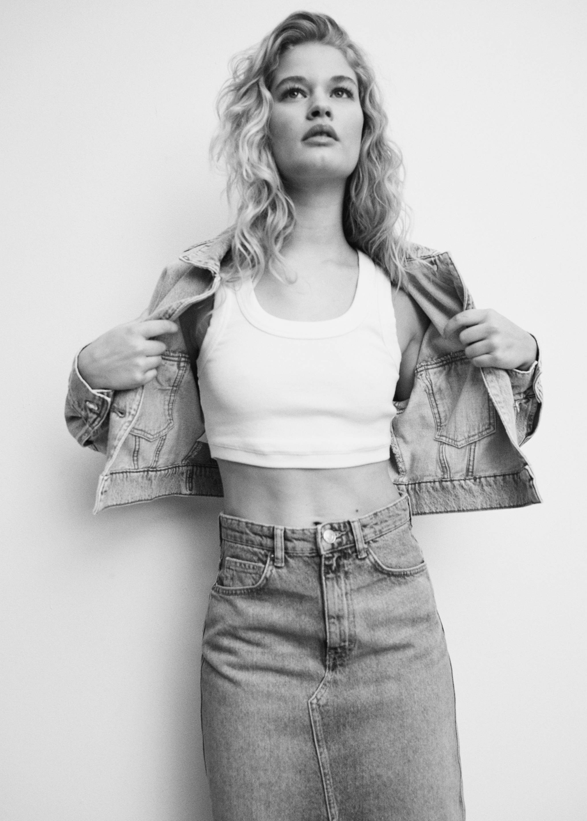 Cazadora vaquera crop  - Detalle del artículo 2