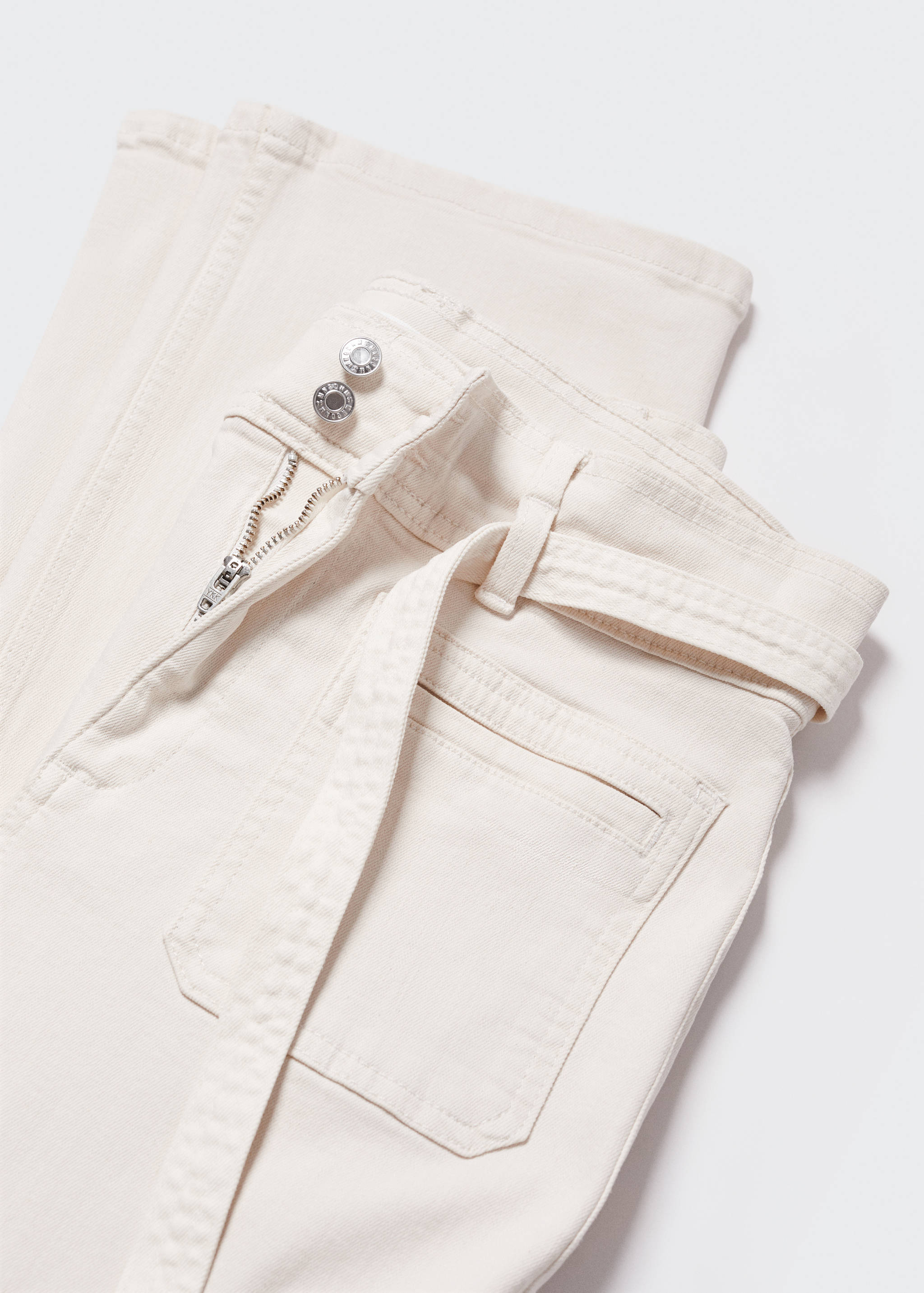 Straight-leg jeans with bow detail - Details of the article 8