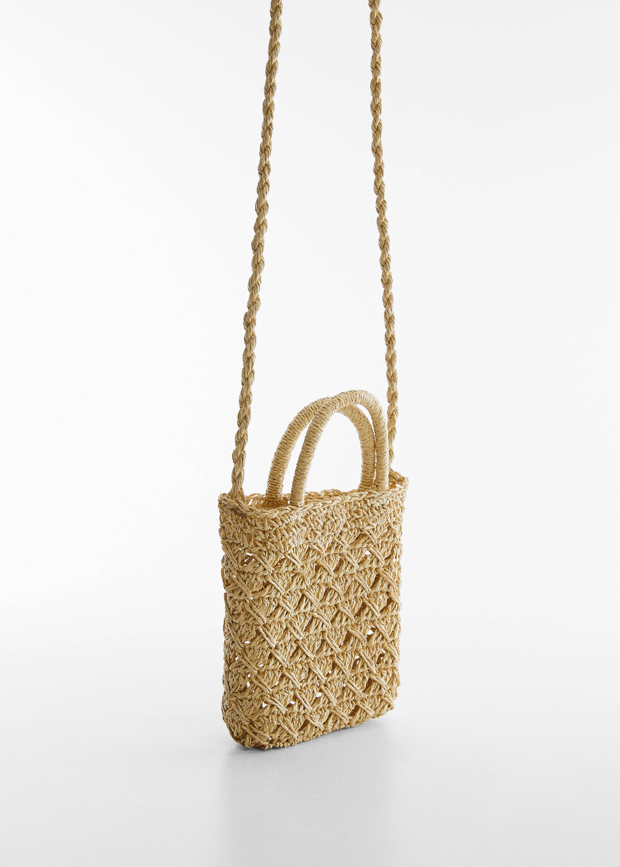 Mini bolso paja - Plano medio