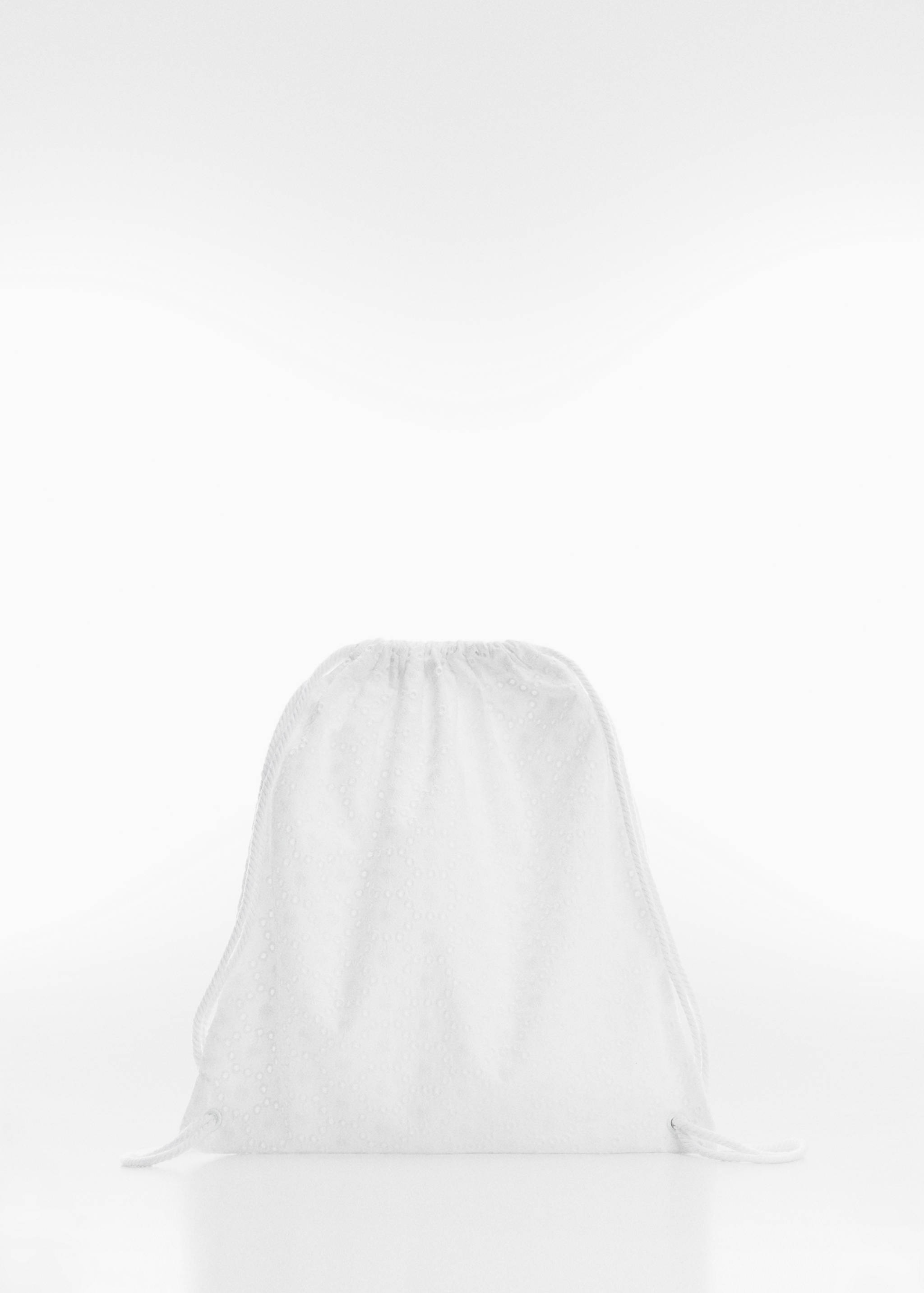 Embroidered backpack - Article without model