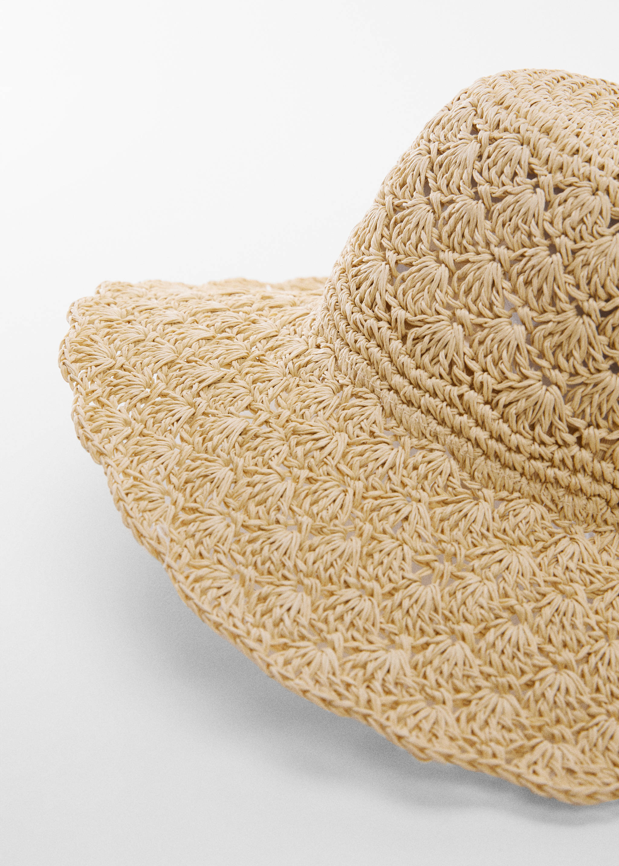 Natural fibre hat - Medium plane
