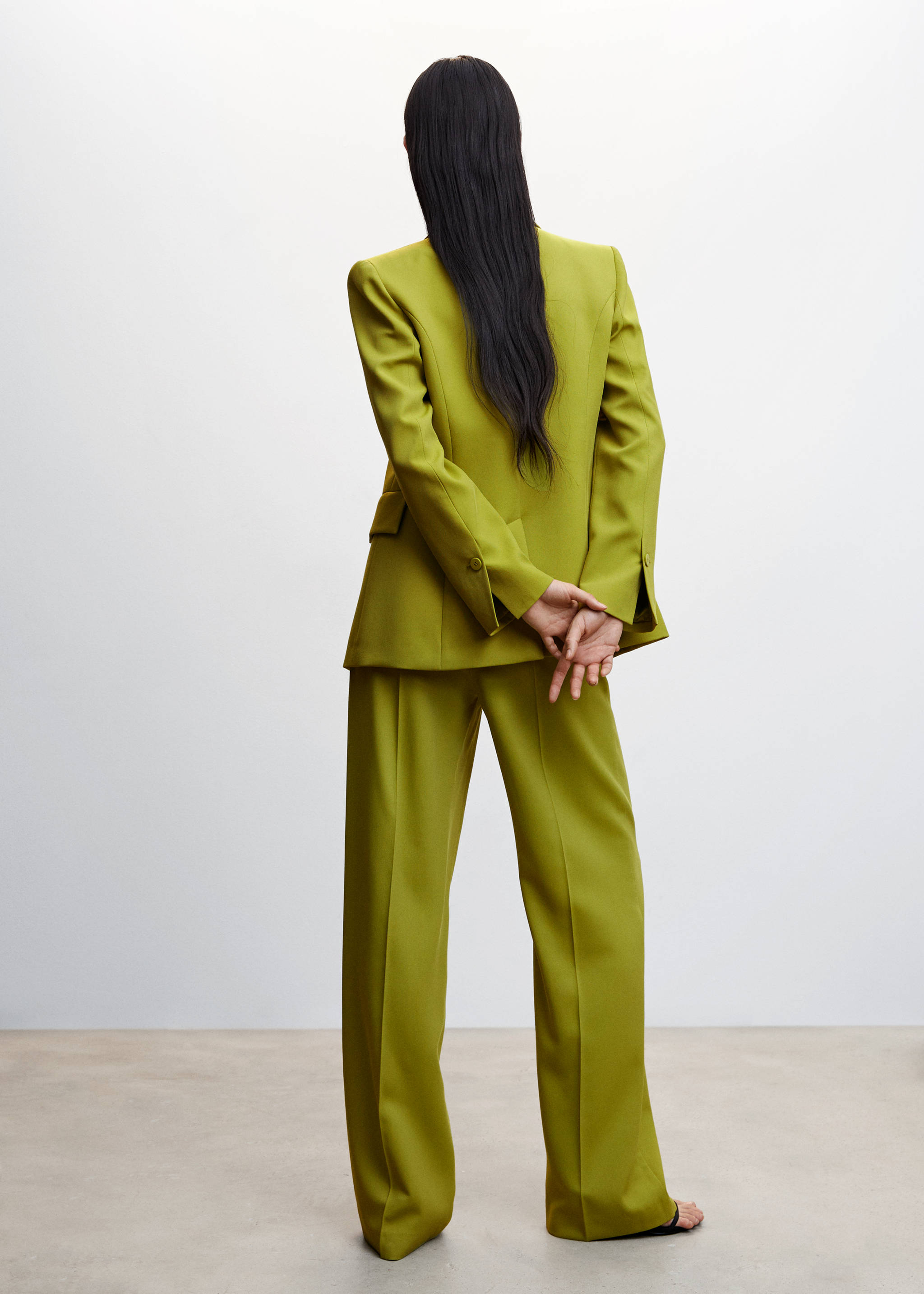 口袋西装外套 - null