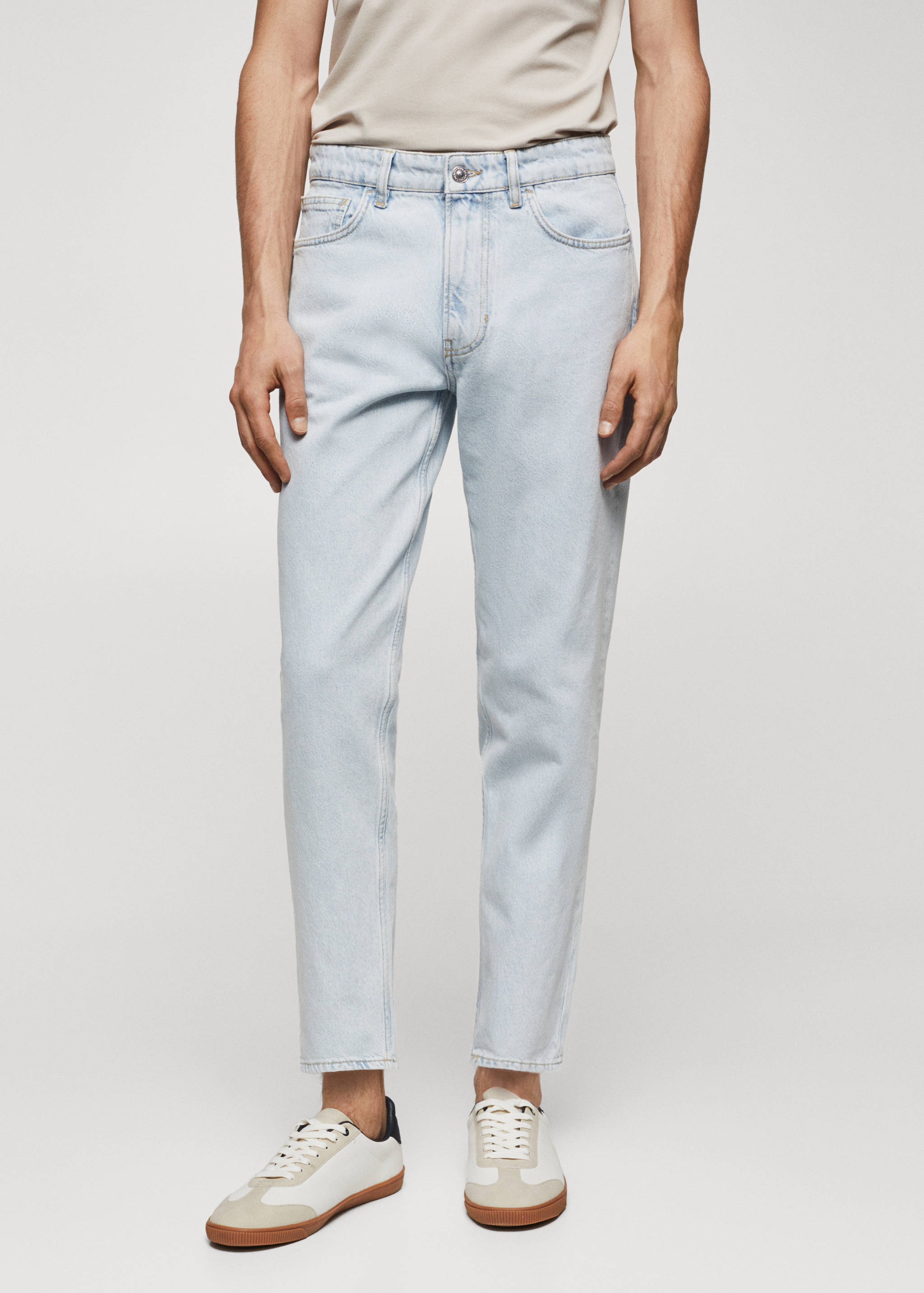 Carrot-fit jeans - Medium plane
