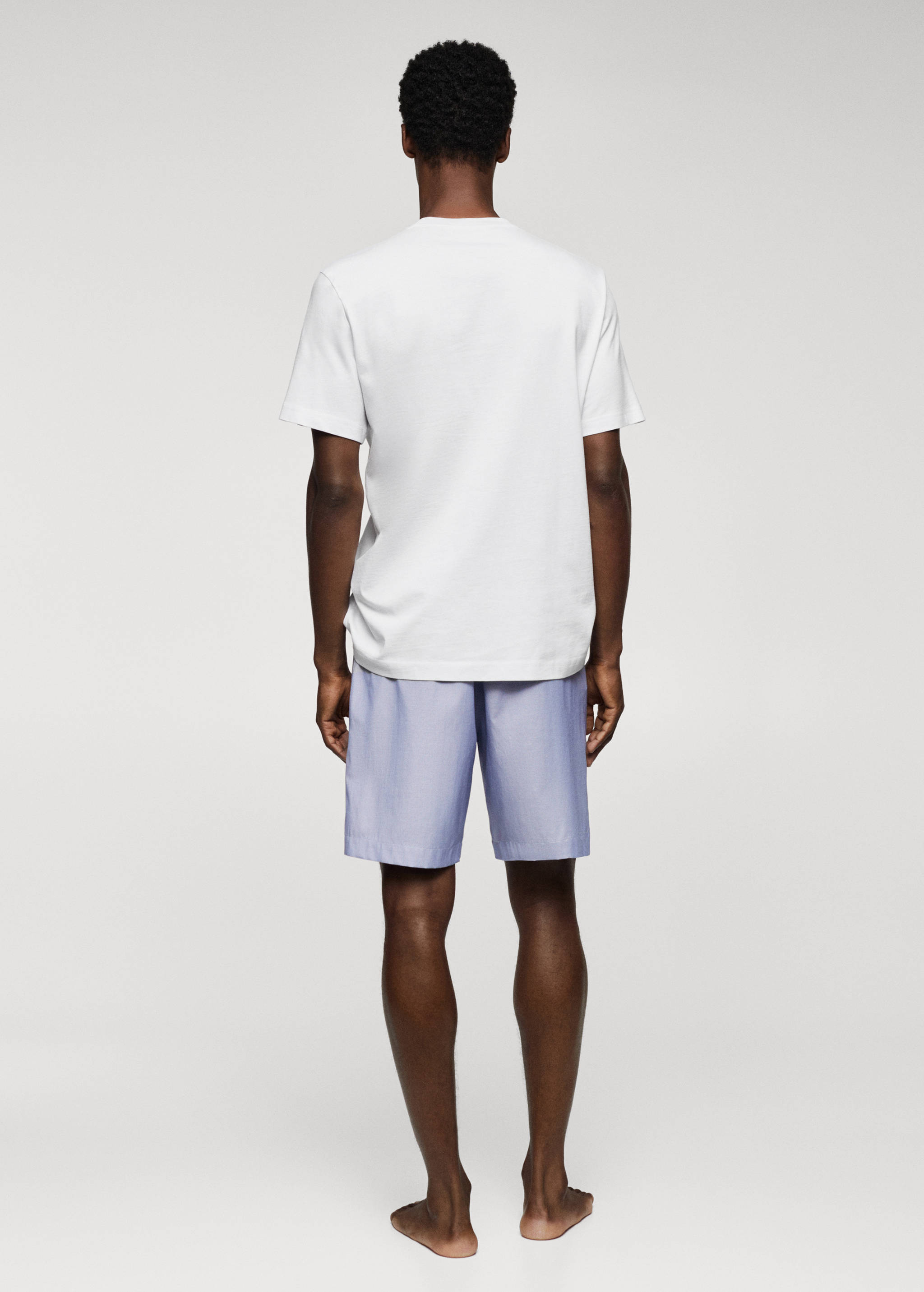 Lot pyjama court coton - Verso de l’article