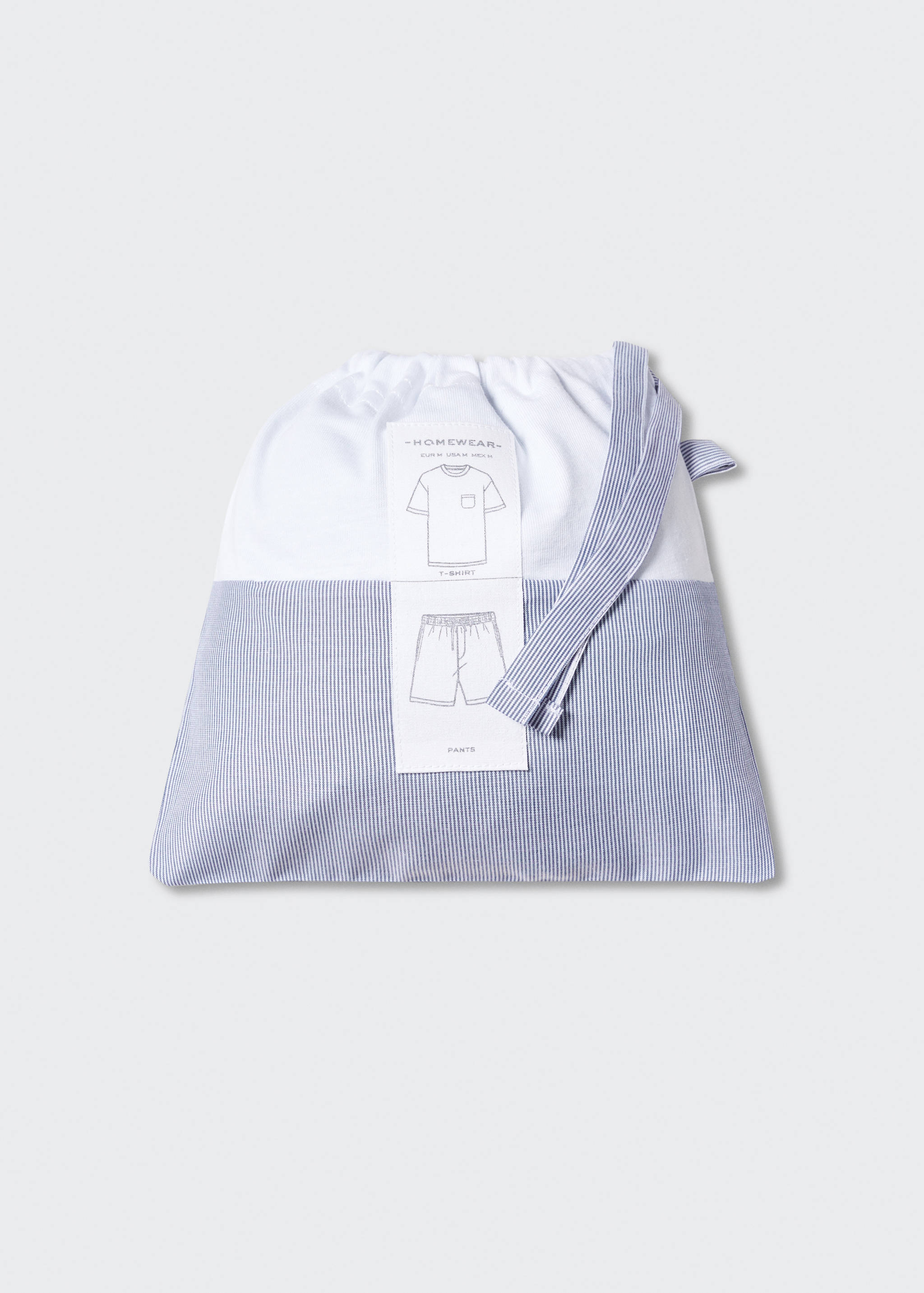 Lot pyjama court coton - Détail de l'article 0