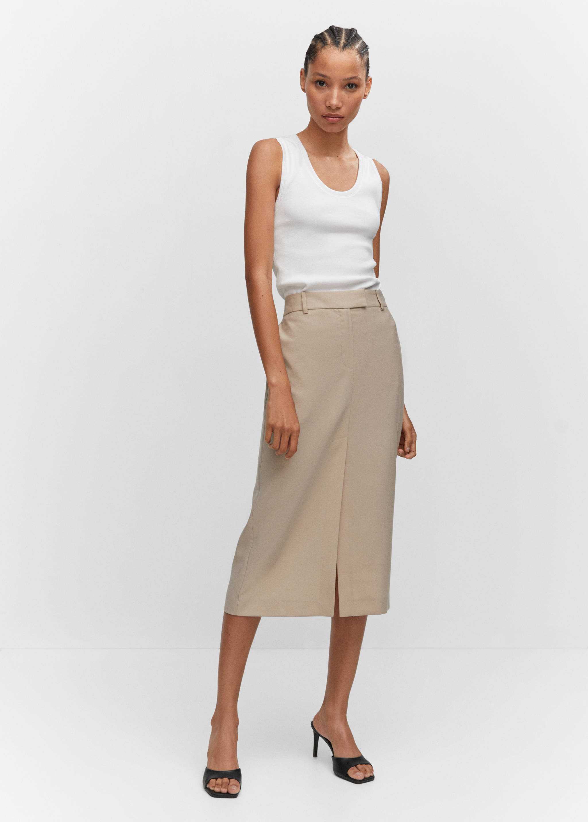 Top basique coton - Plan général