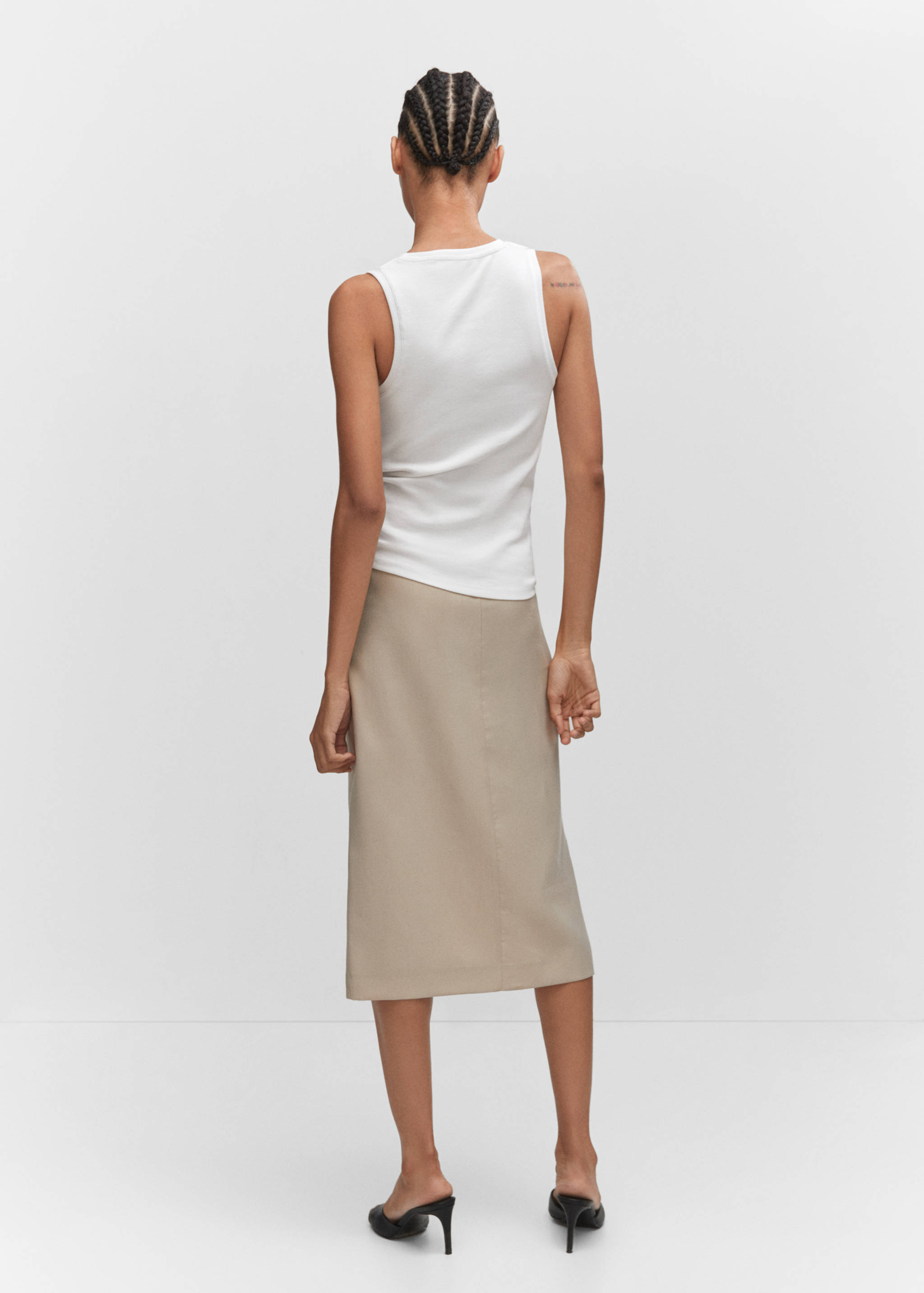 Top basique coton - Verso de l’article