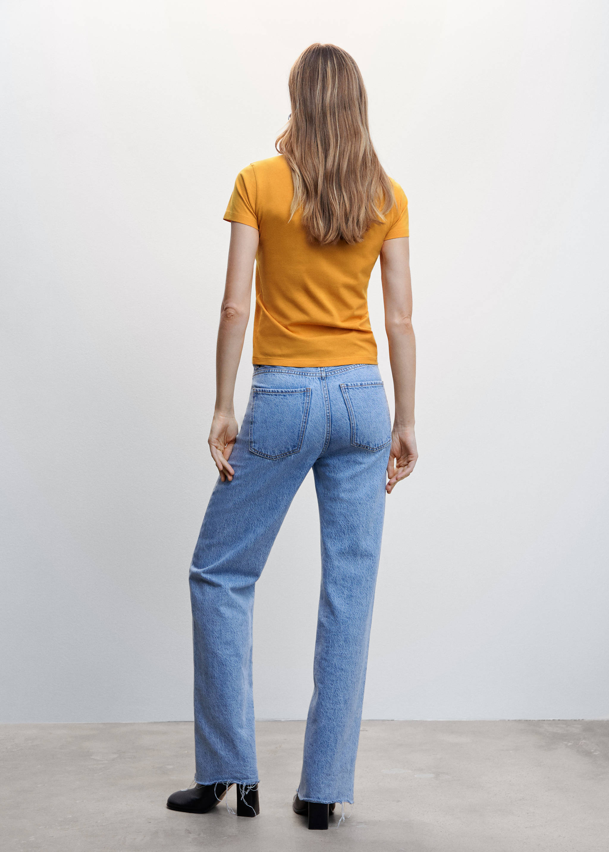 Camiseta algodón logo - Reverso del artículo