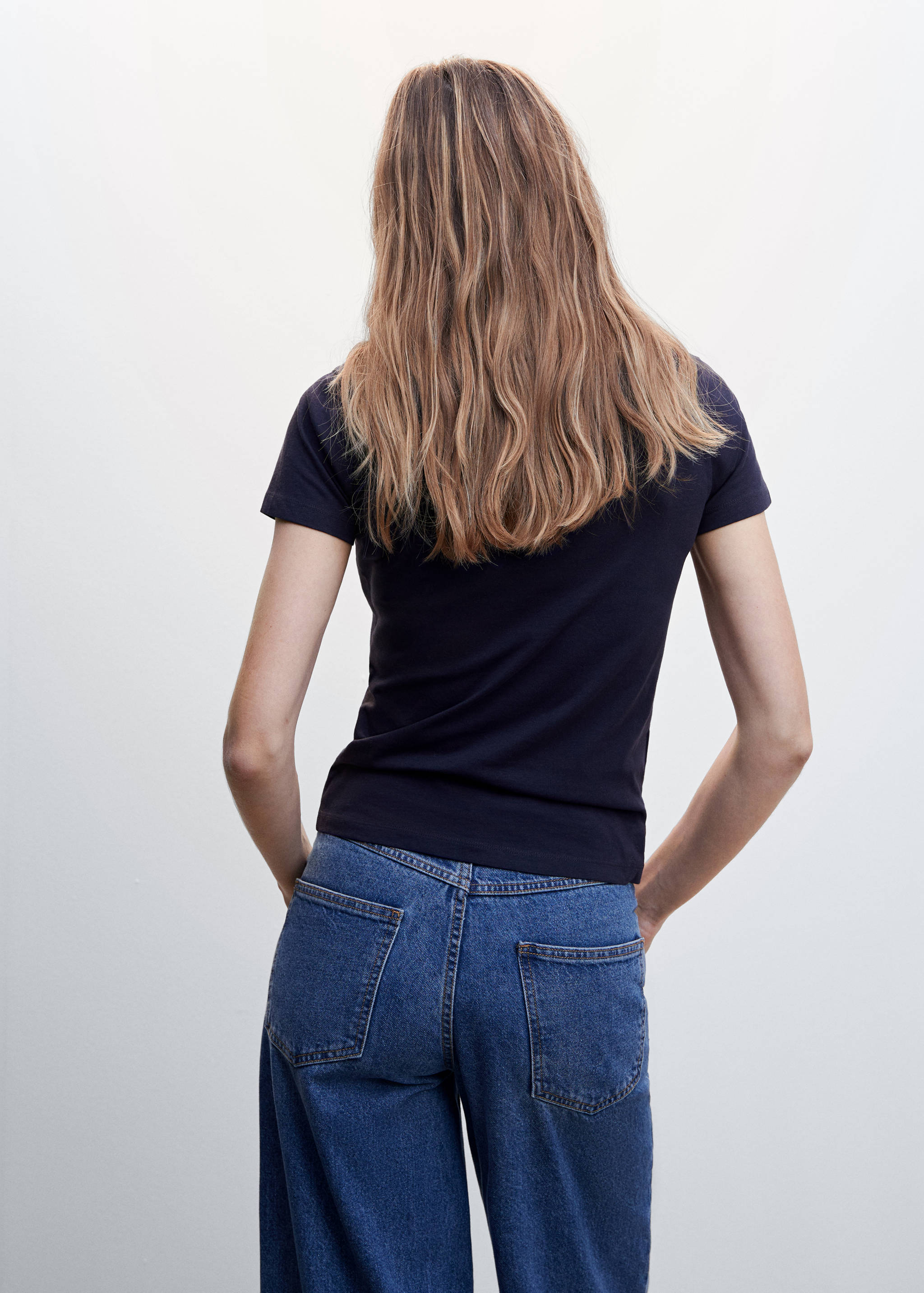 Camiseta algodón logo - Reverso del artículo