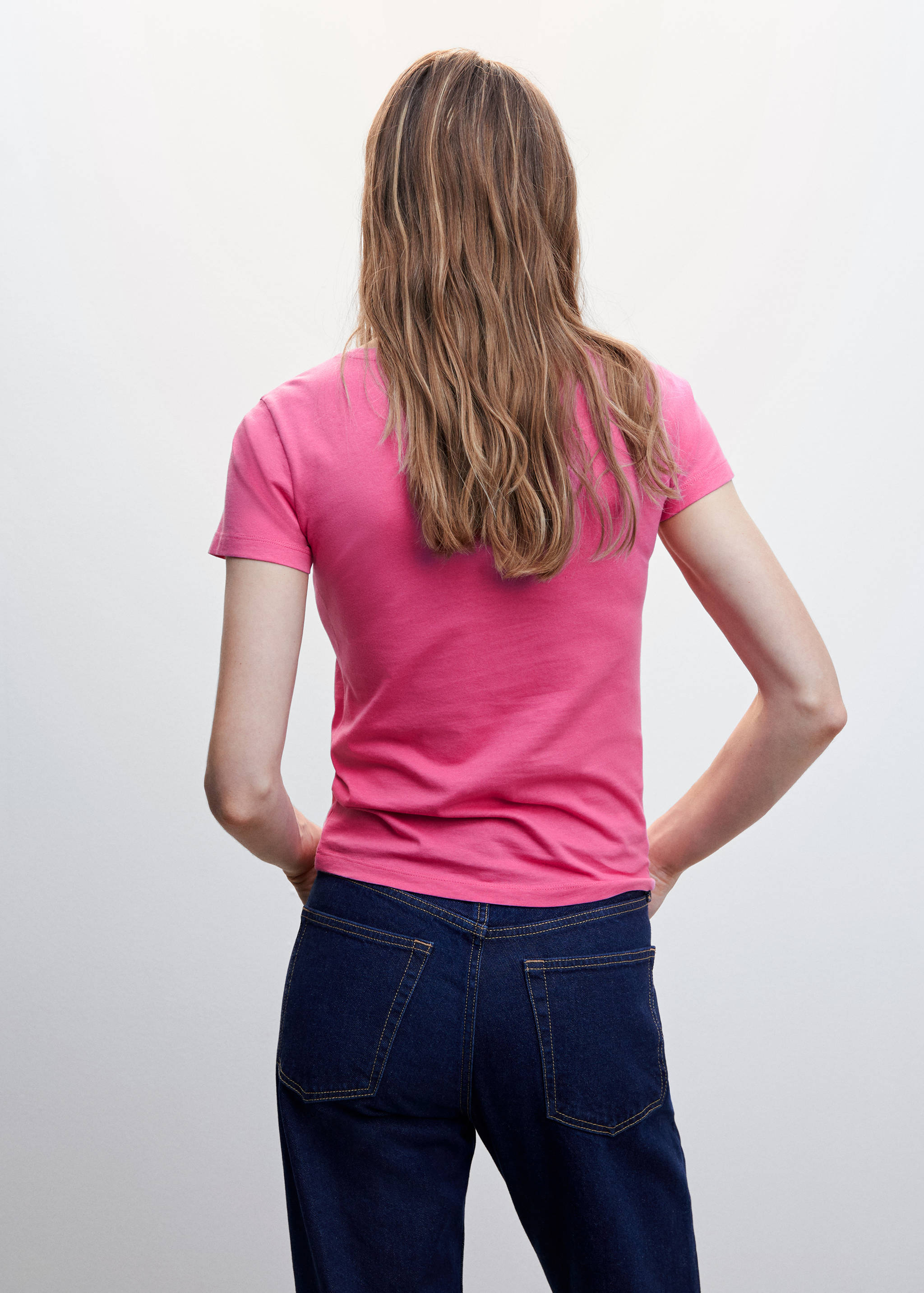 Camiseta algodón logo - Reverso del artículo