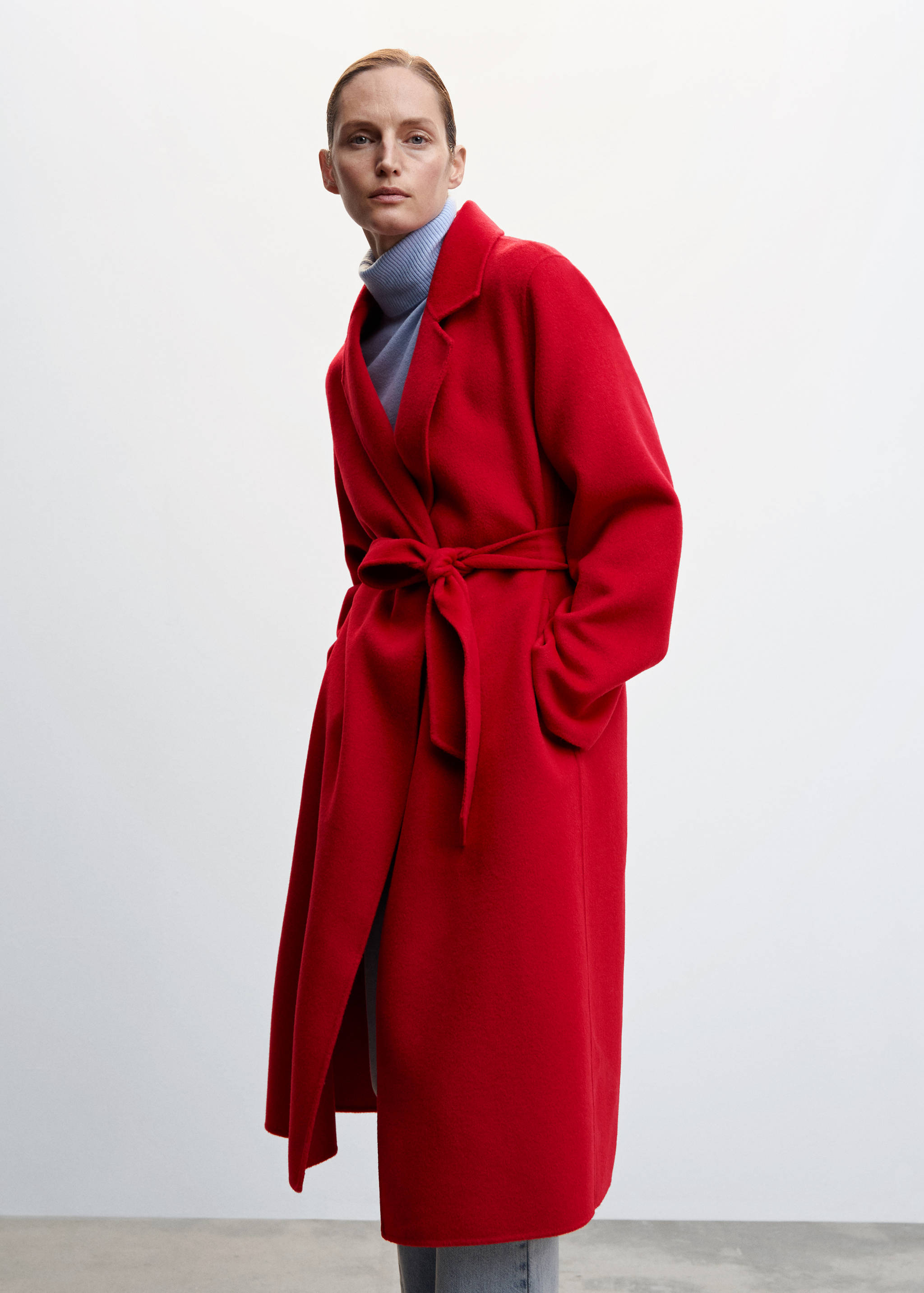 Belt handmade coat - Medium plane