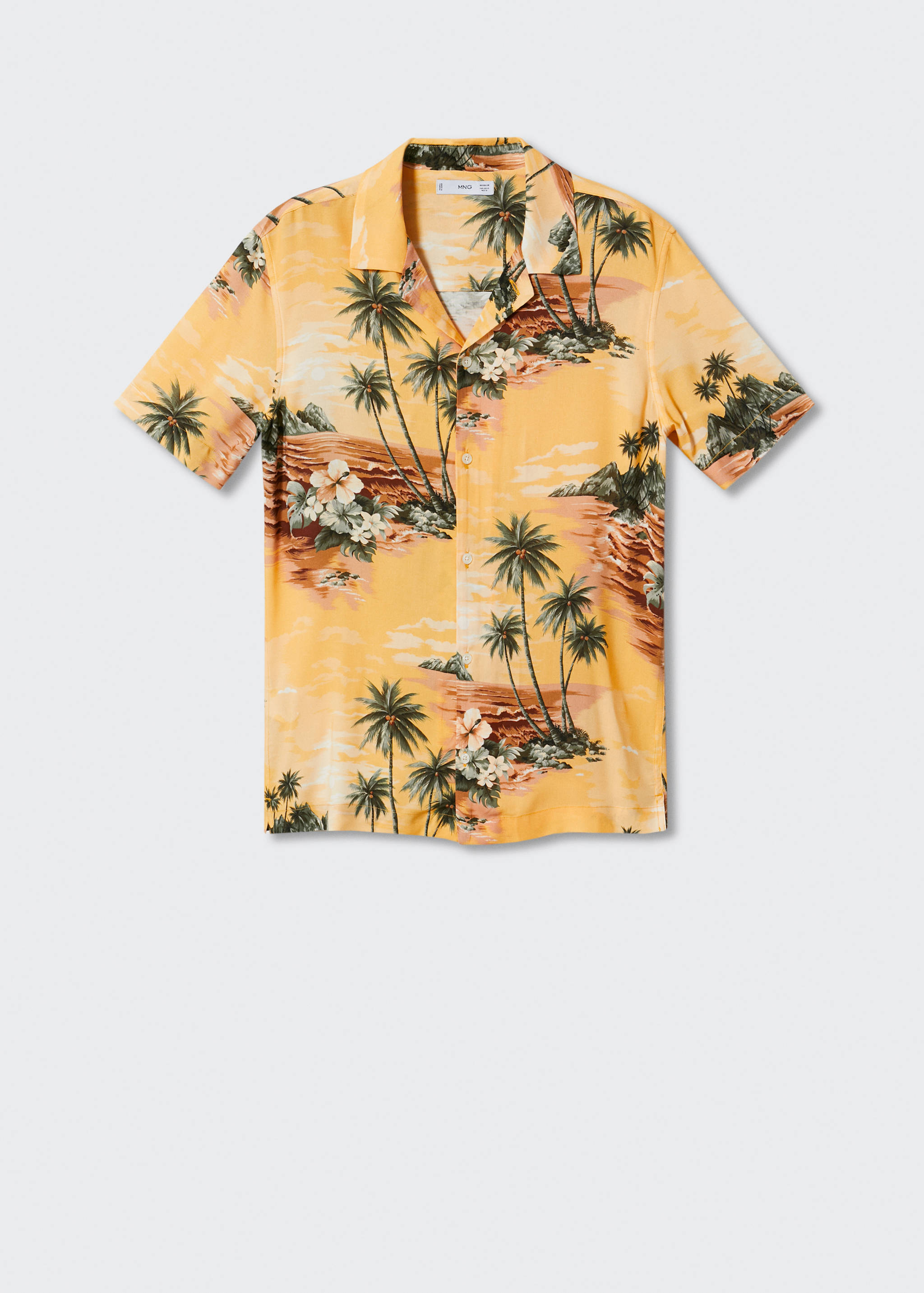 Camisa fluida hawaiana - Artículo sin modelo