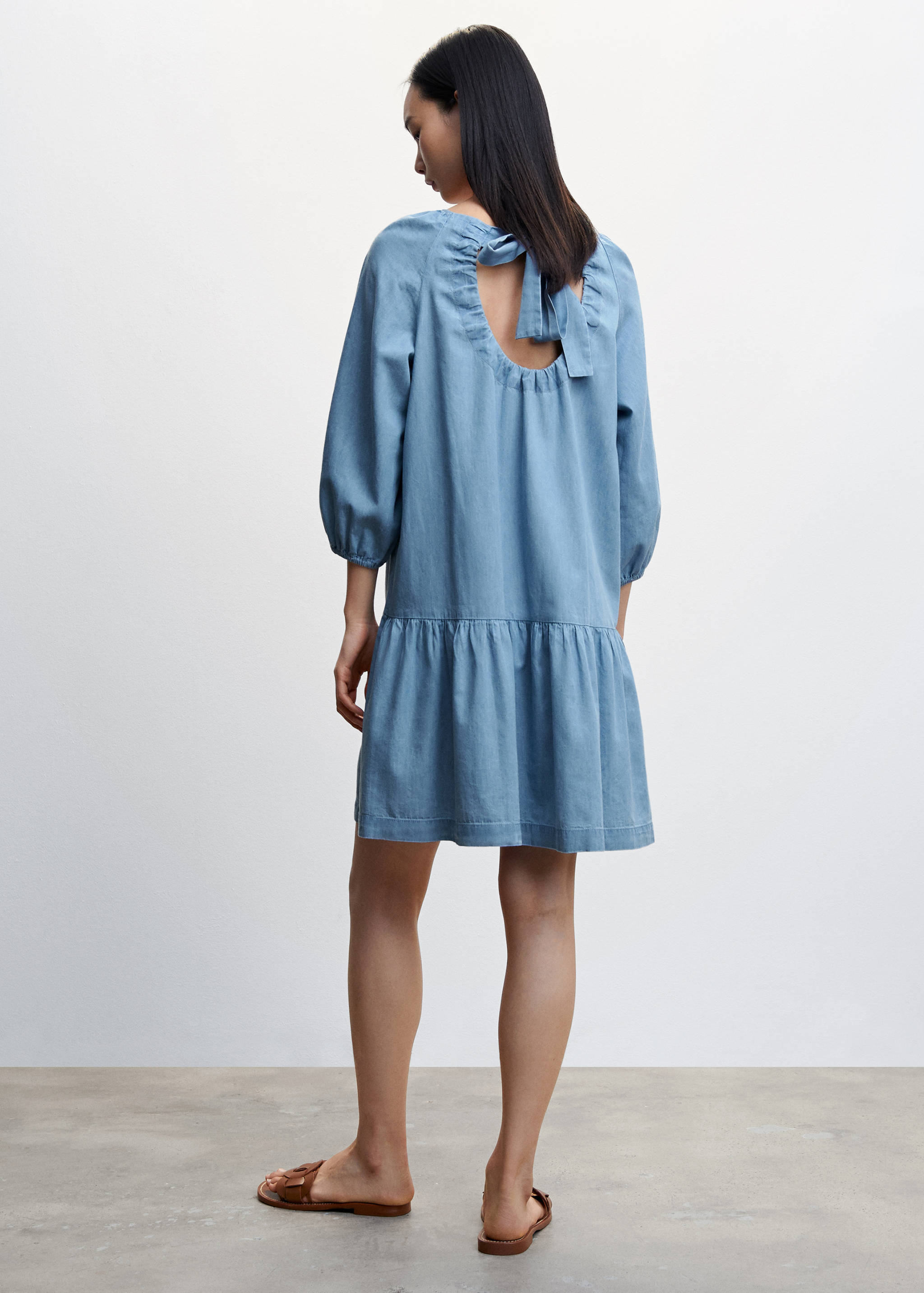 Robe courte Tencel - Verso de l’article