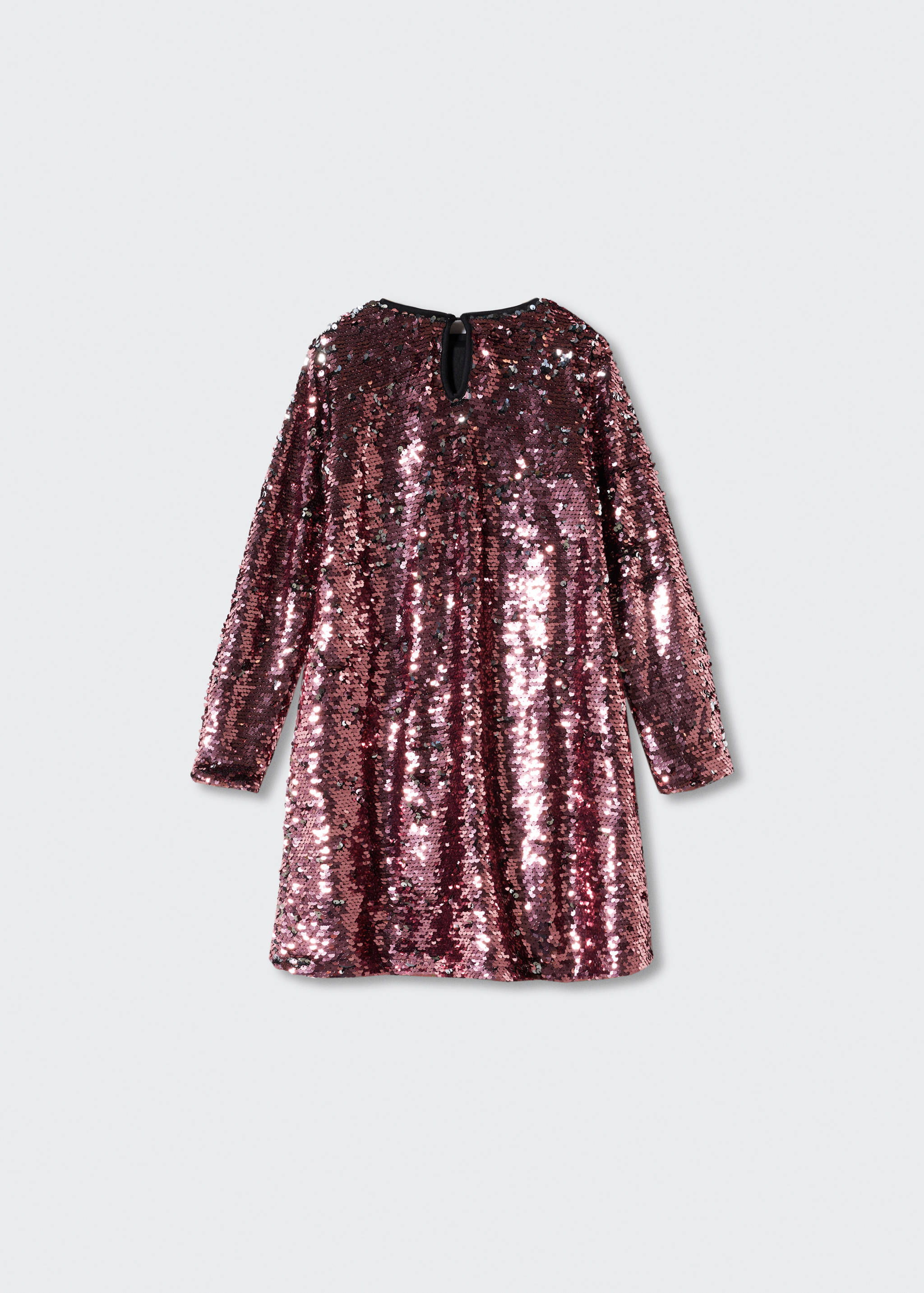 Sequined dress - Reverse of the article