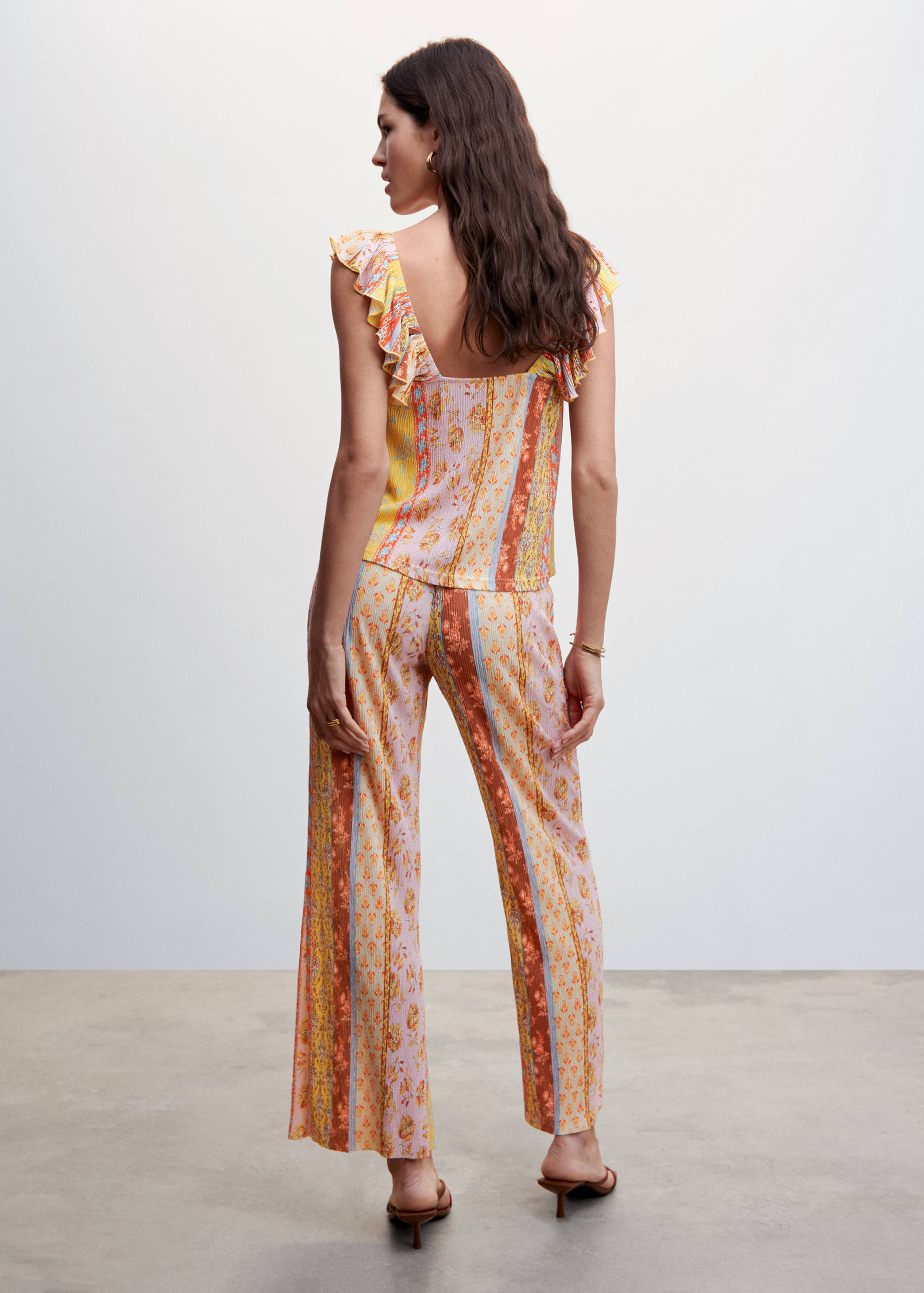 Patterned texture top - Reverse of the article