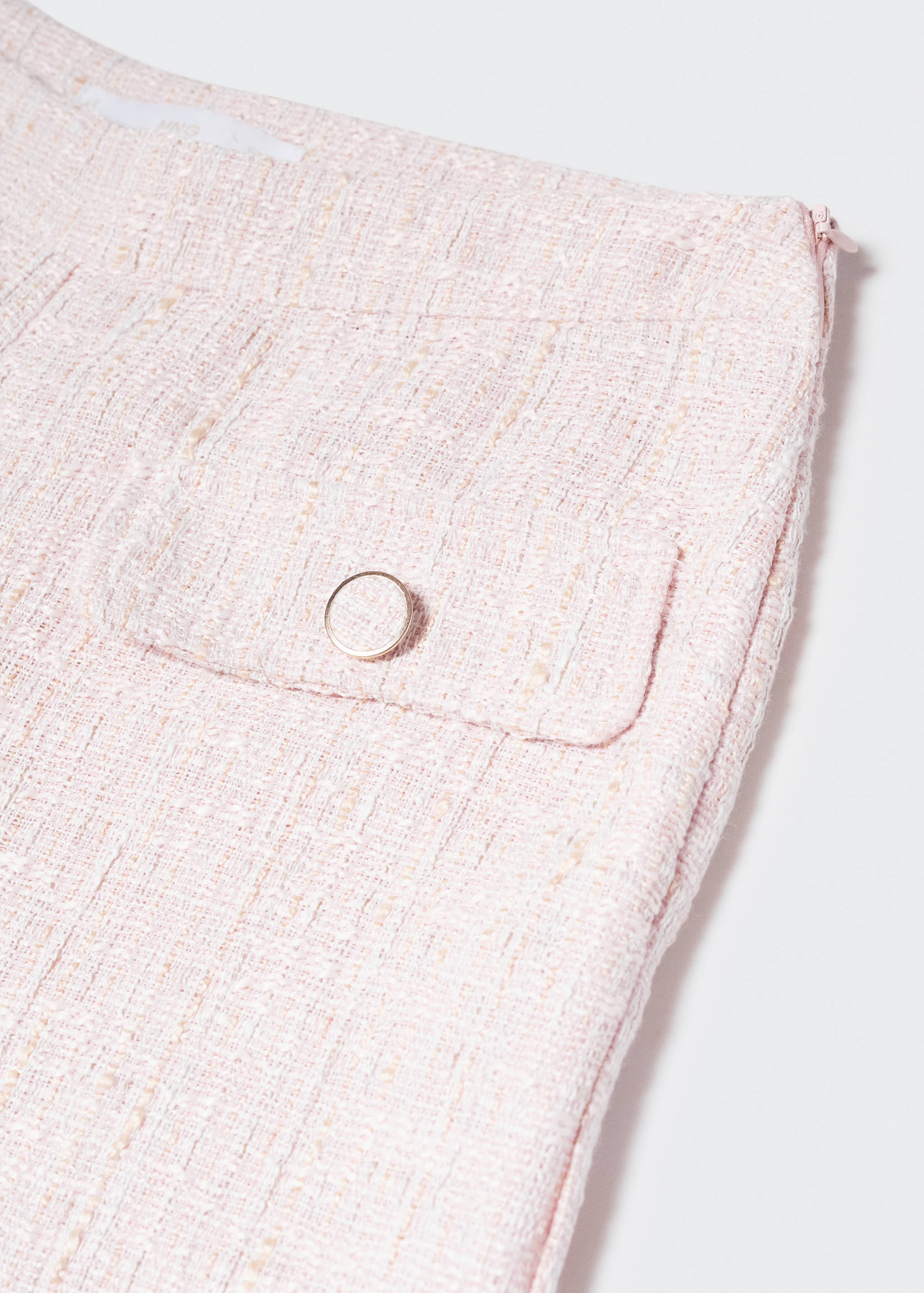 Tweed straight trousers - Details of the article 8