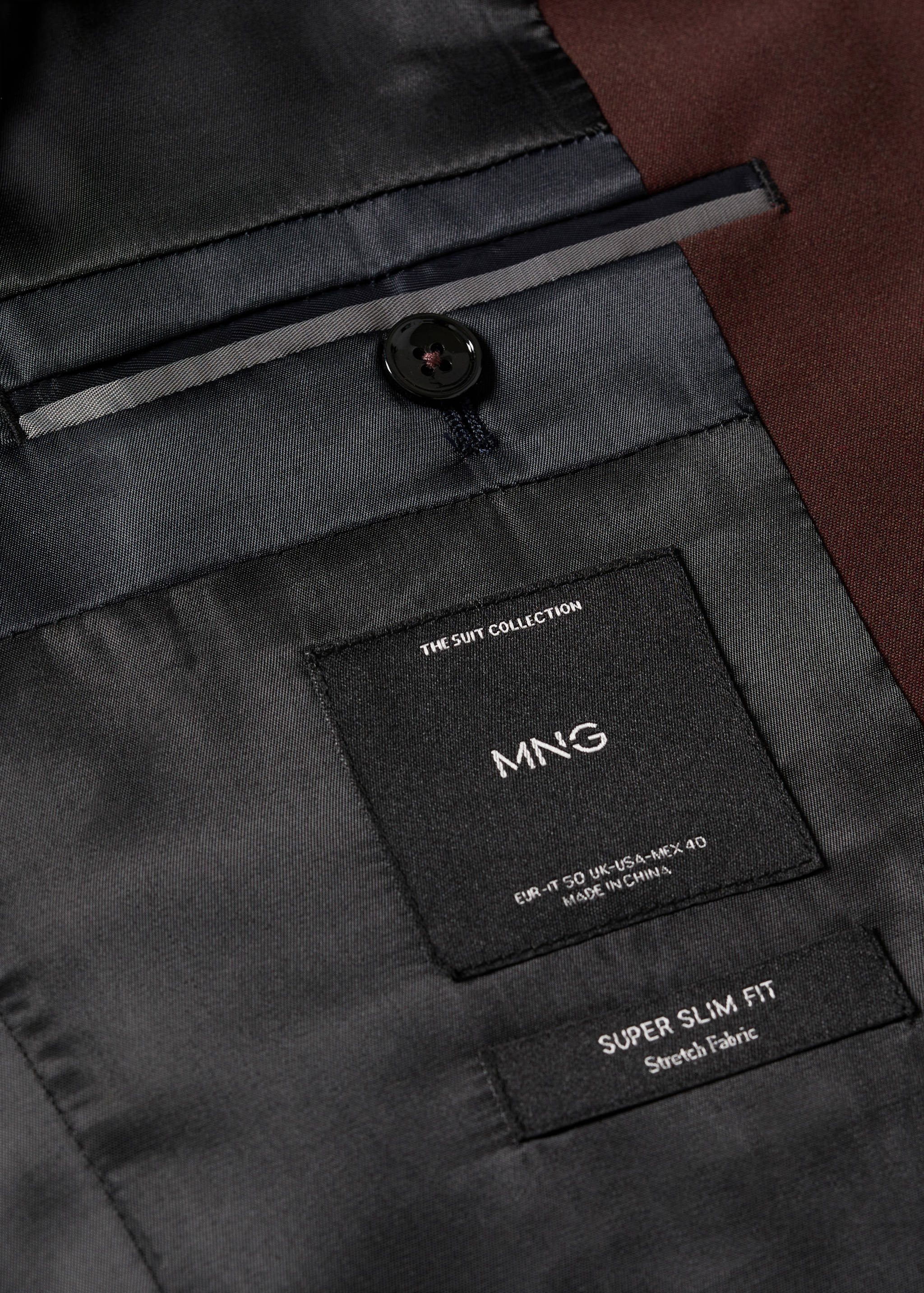Super slim-fit suit jacket - Details of the article 0