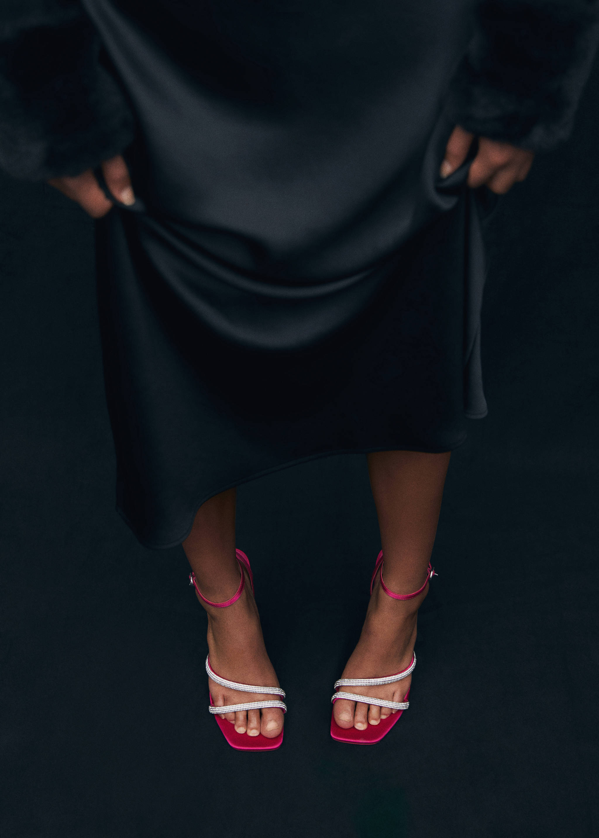 Sandalette mit Strassriemen - Detail des Artikels 4