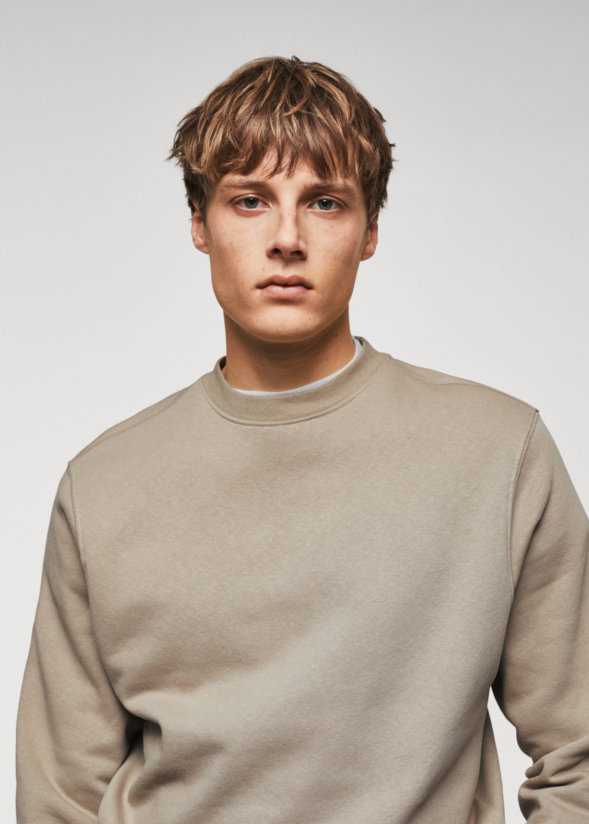 Sweat-shirt tissu éponge coton - Détail de l'article 1