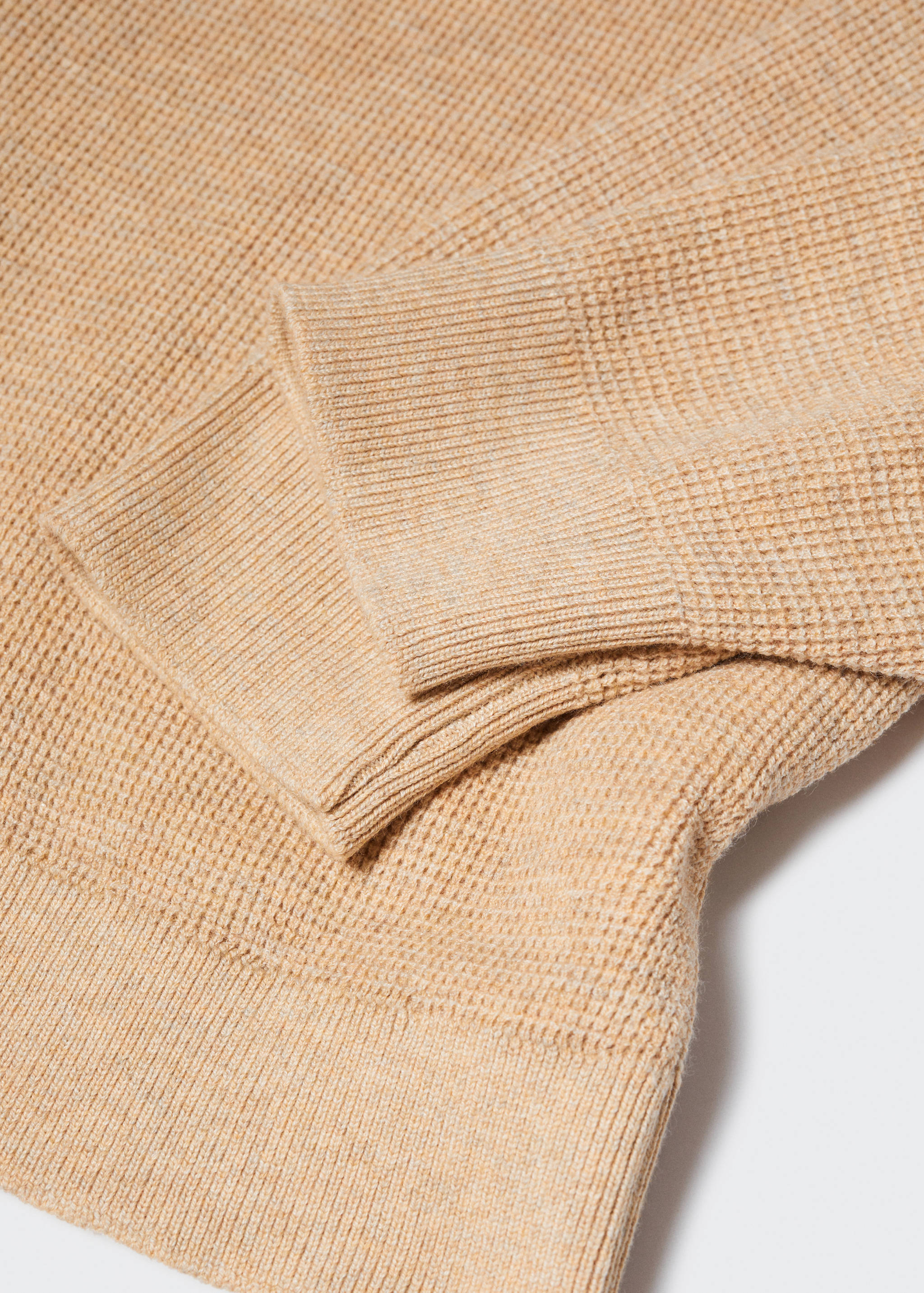 Structured cotton sweater - Details of the article 8