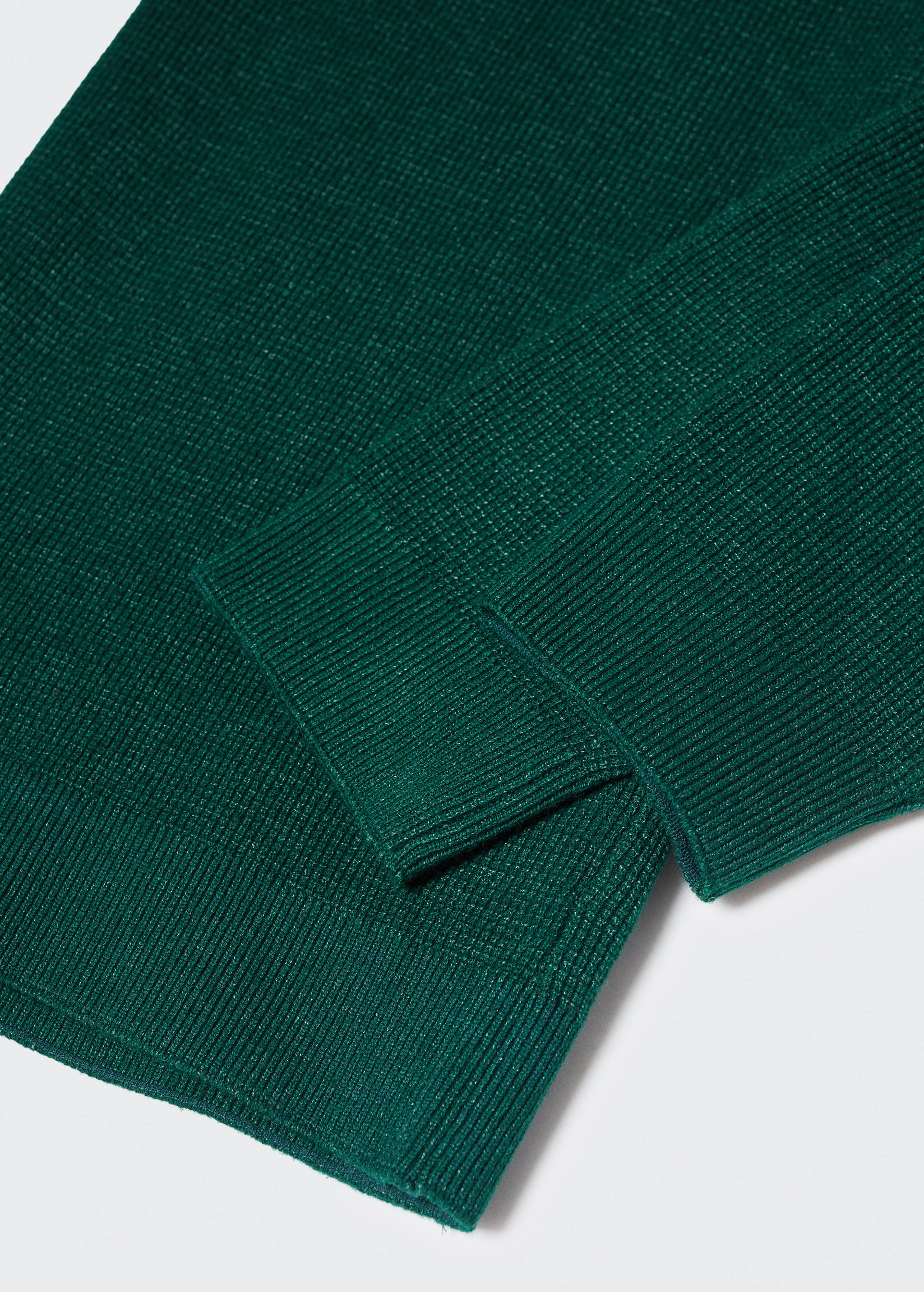 Structured cotton sweater - Details of the article 8