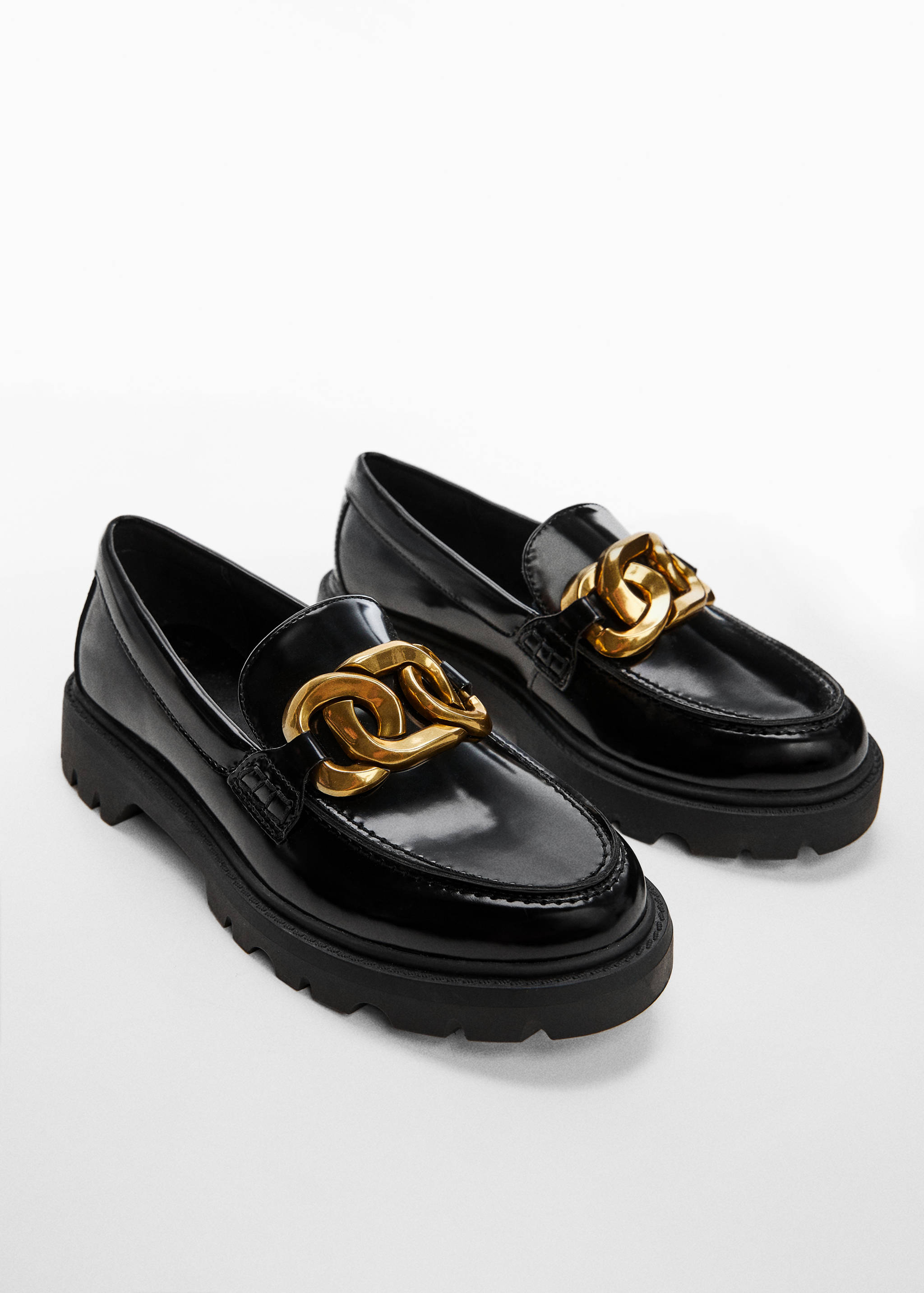 Chain loafers - Medium plane