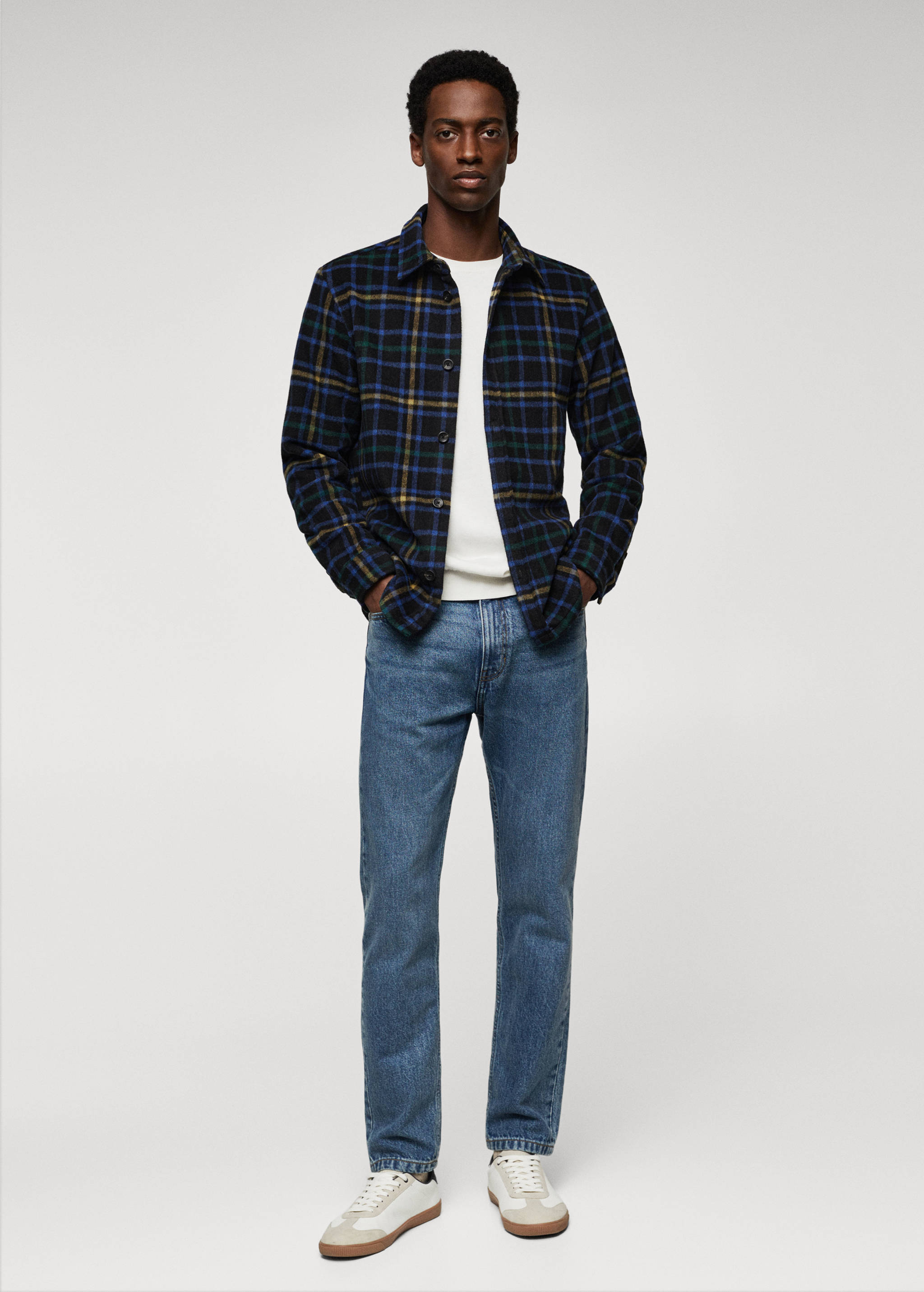 Chemise flanelle à carreaux - Plan général