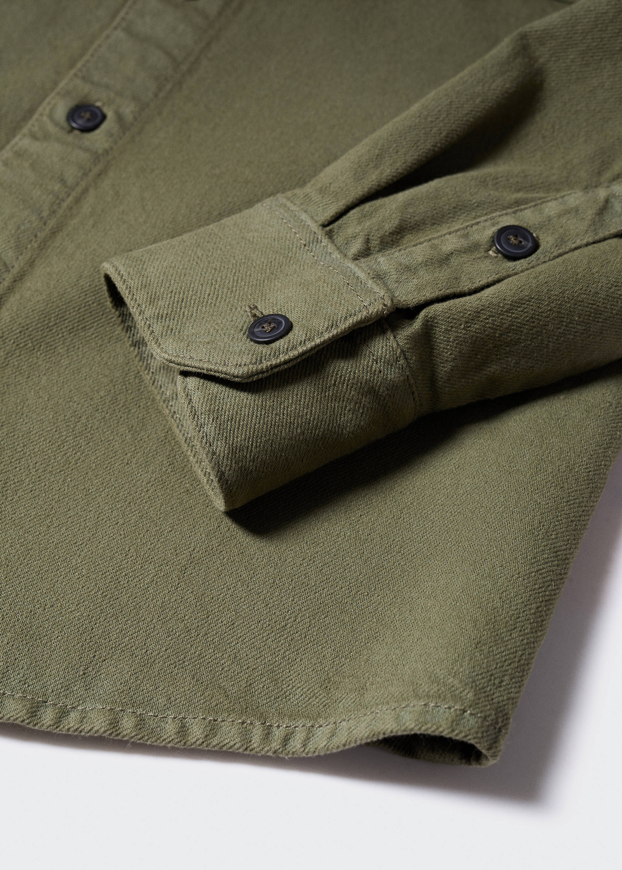 Pocket denim overshirt - Details of the article 8