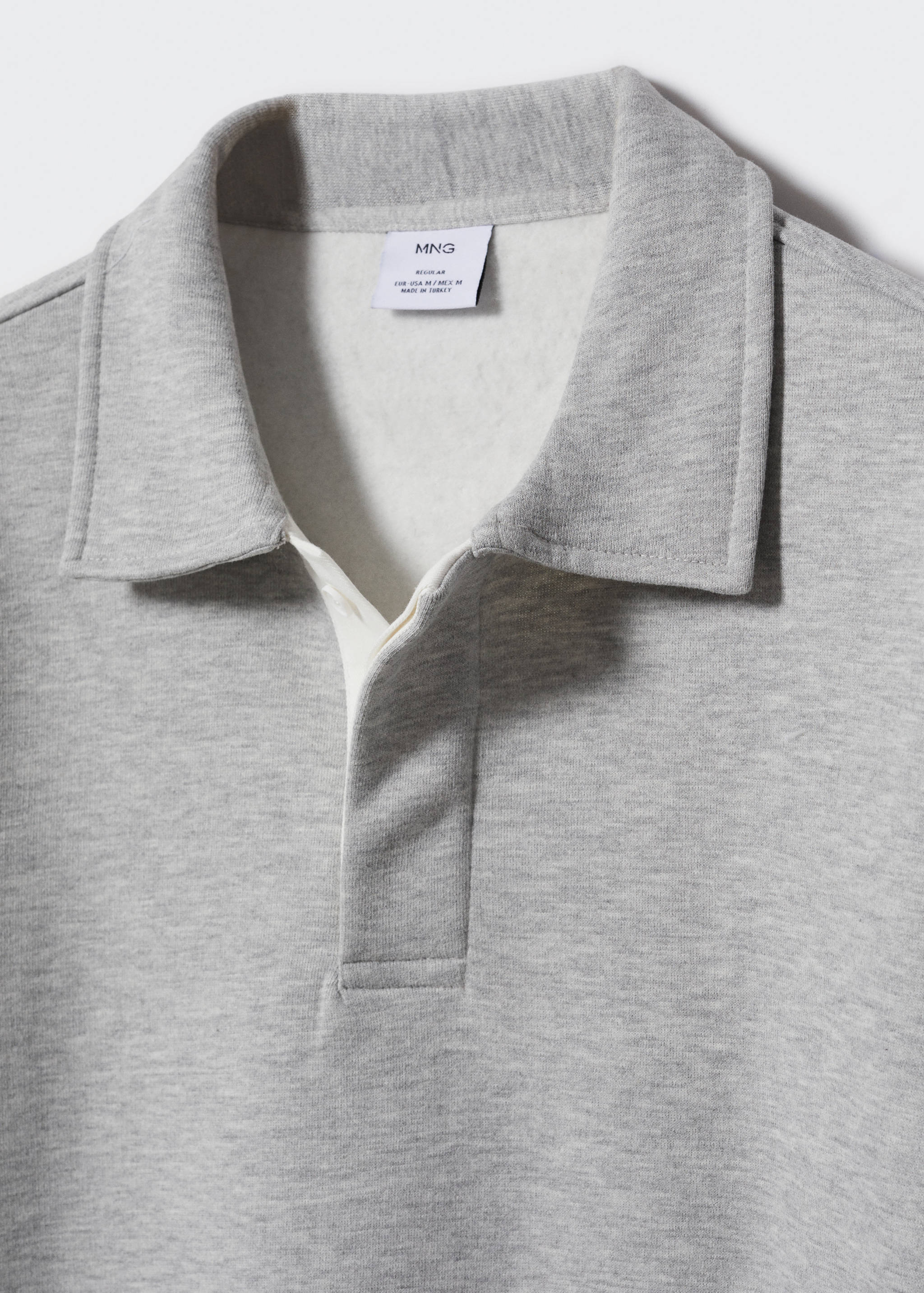 Polo coton à manches longues - Détail de l'article 8