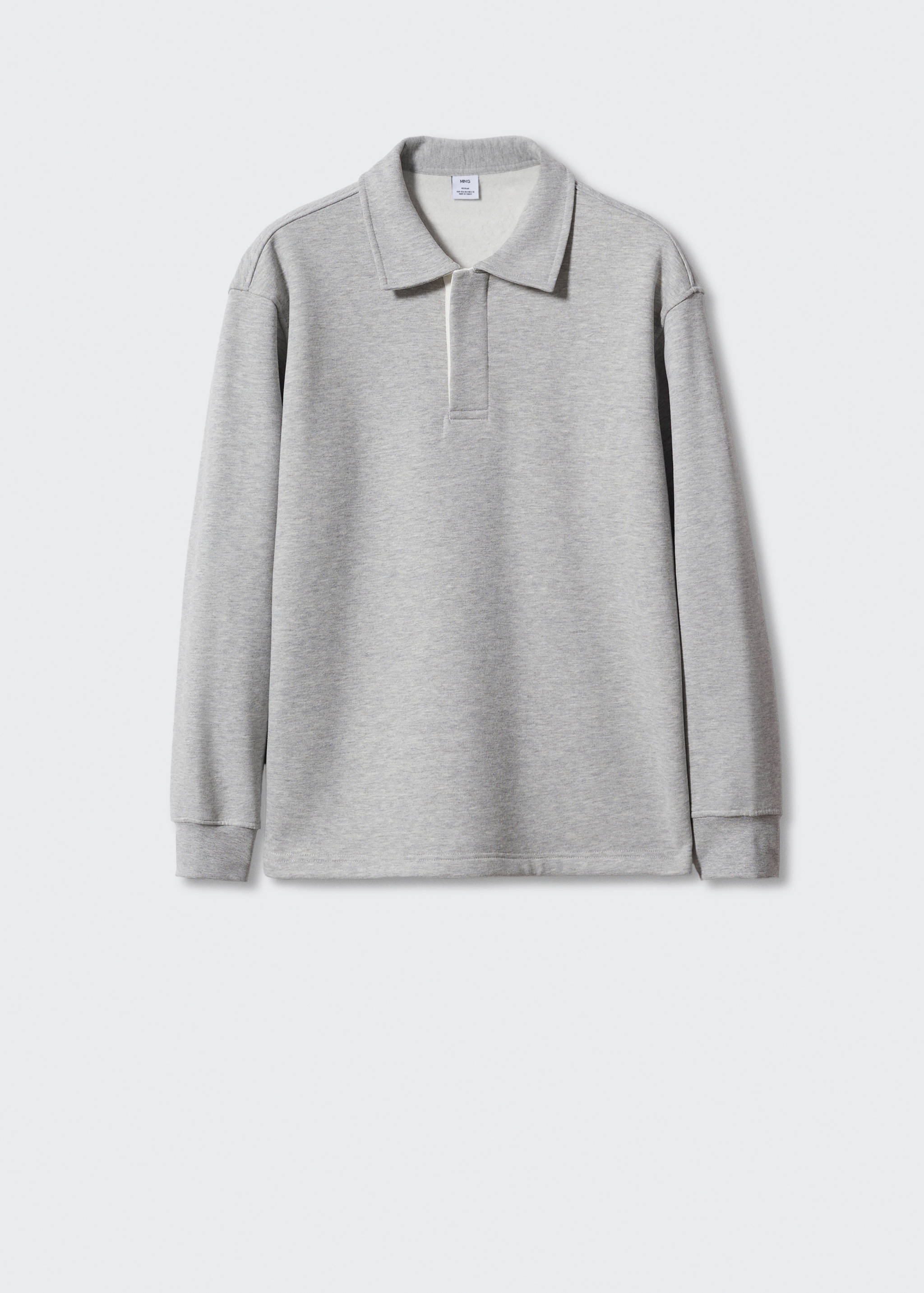 Polo coton à manches longues - Article sans modèle