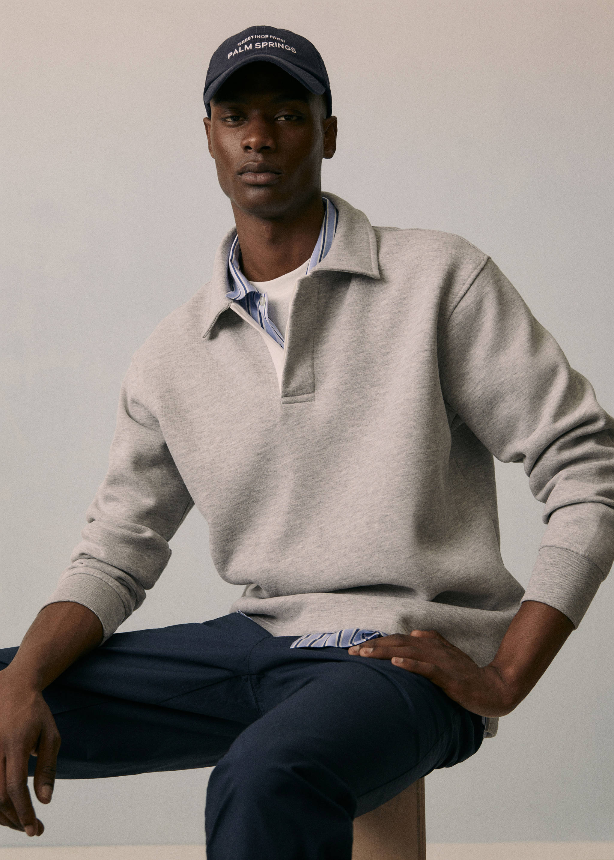 Polo coton à manches longues - Détail de l'article 5