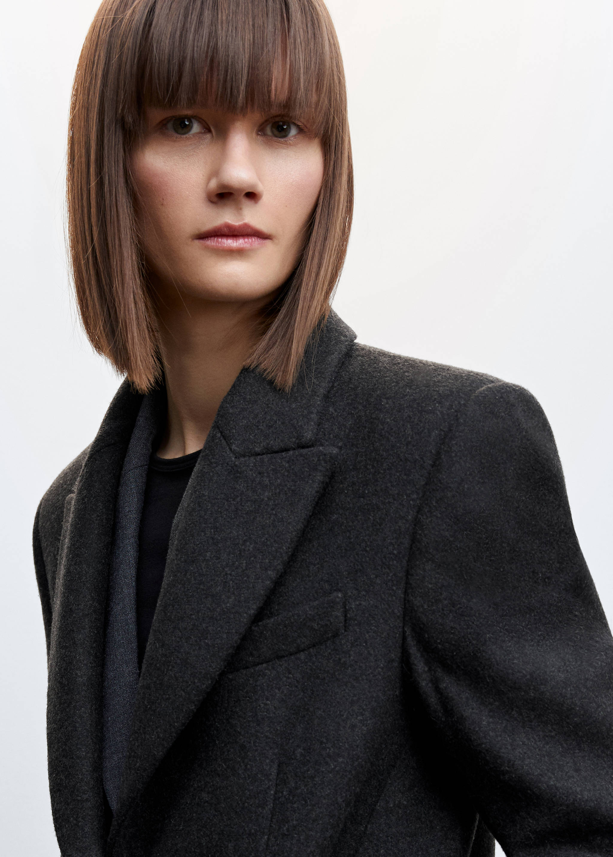 Manteau laine ajusté - Détail de l'article 6