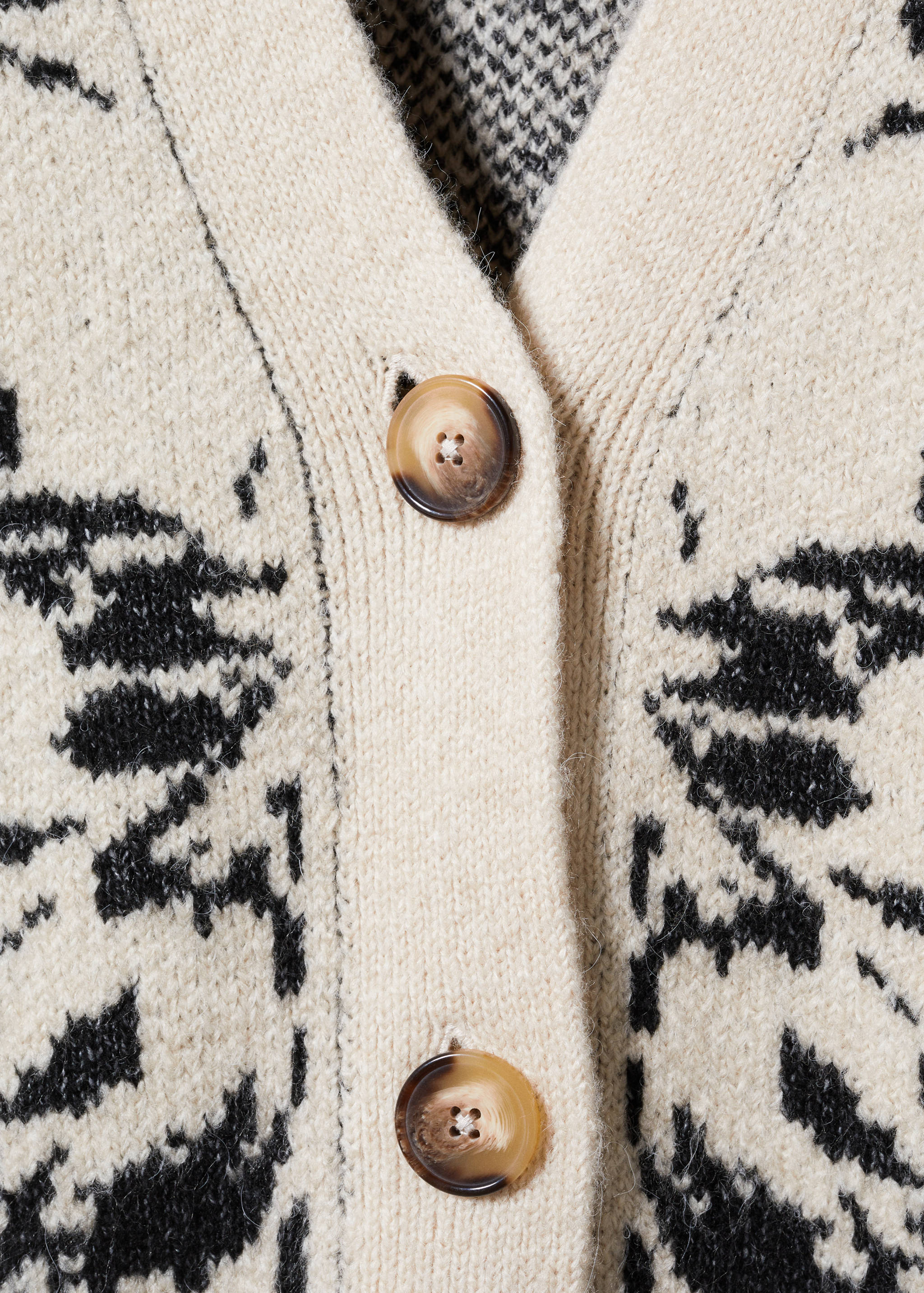 Flowers knit cardigan - Details of the article 8
