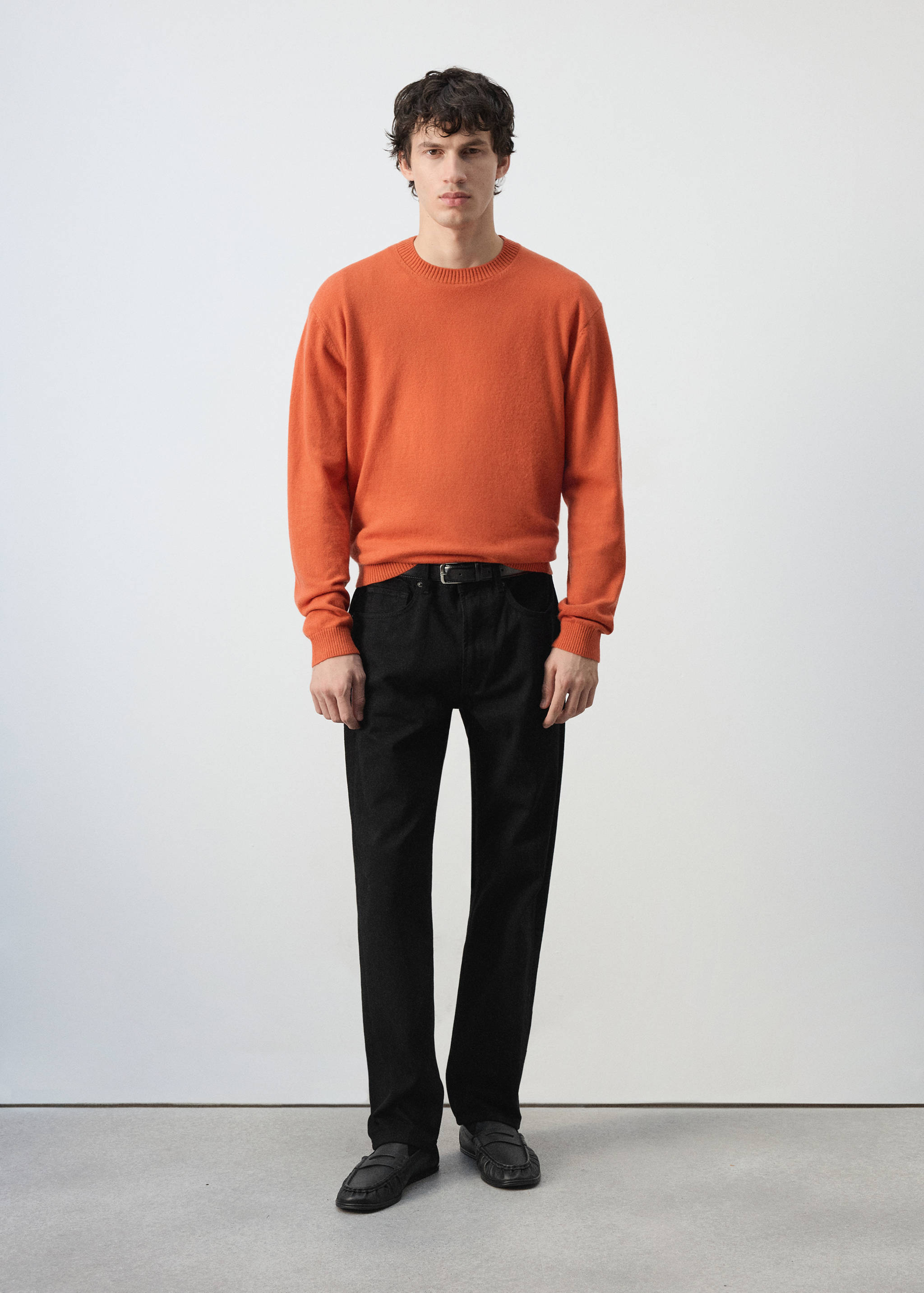 %100 pamuklu relaxed fit jean - Genel plan
