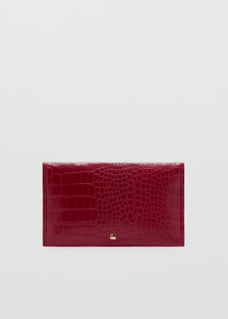 Pouch coco czerwony - Kobieta - Rozmiar uniwersalny - MANGO
