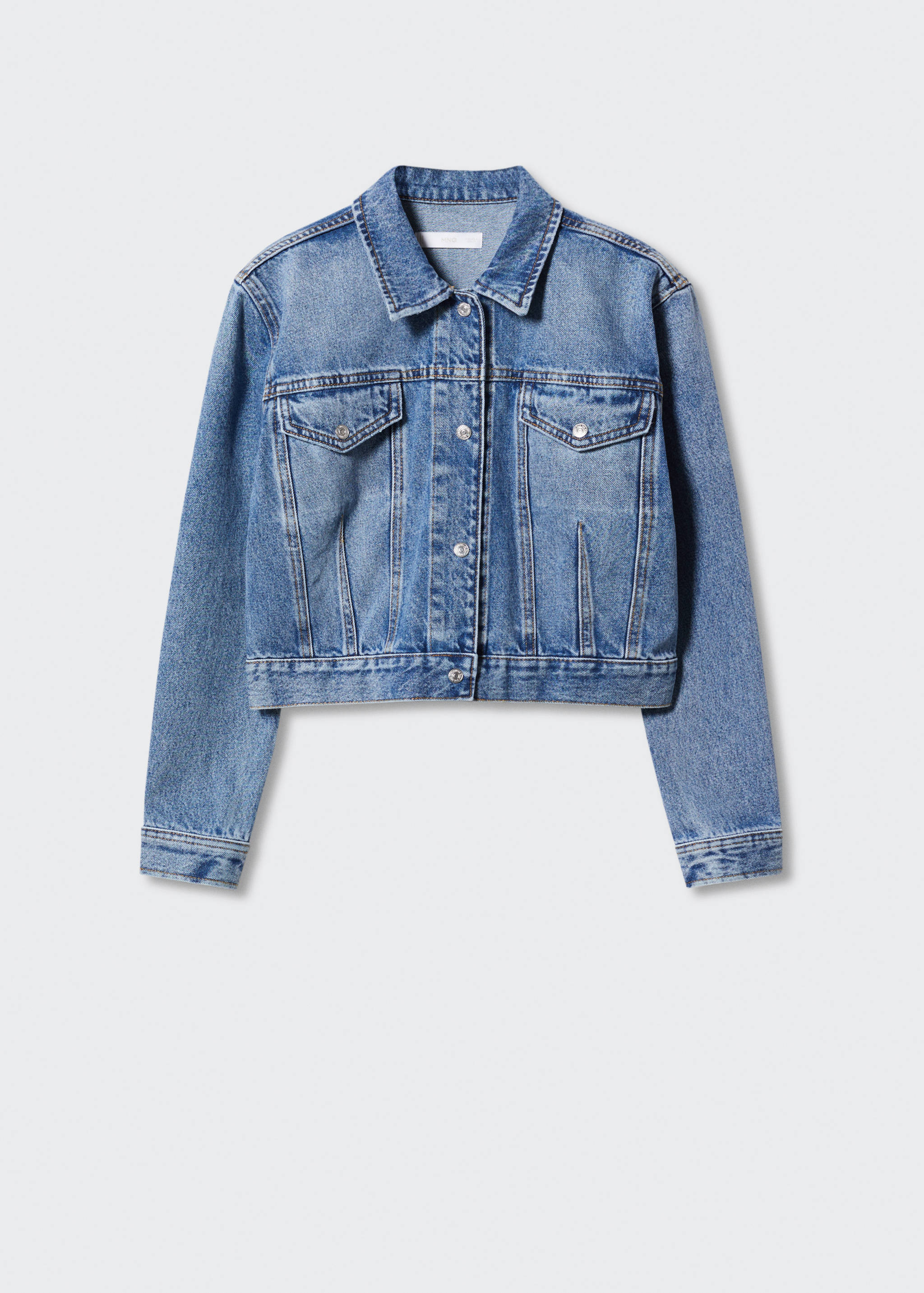 جاكيت دنيم بجيوب - منتج دون نموذج