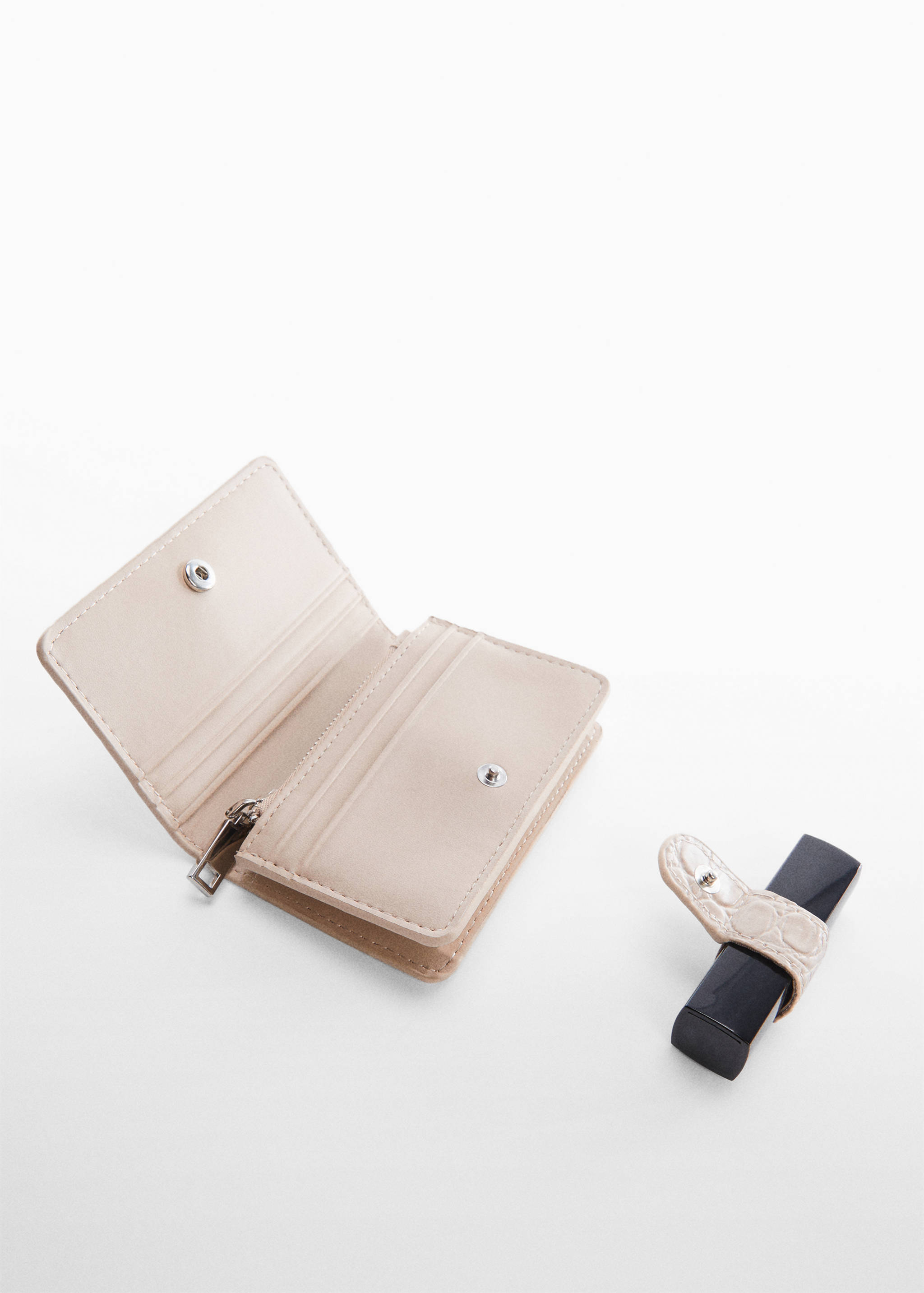 Snake-effect purse - Details of the article 1