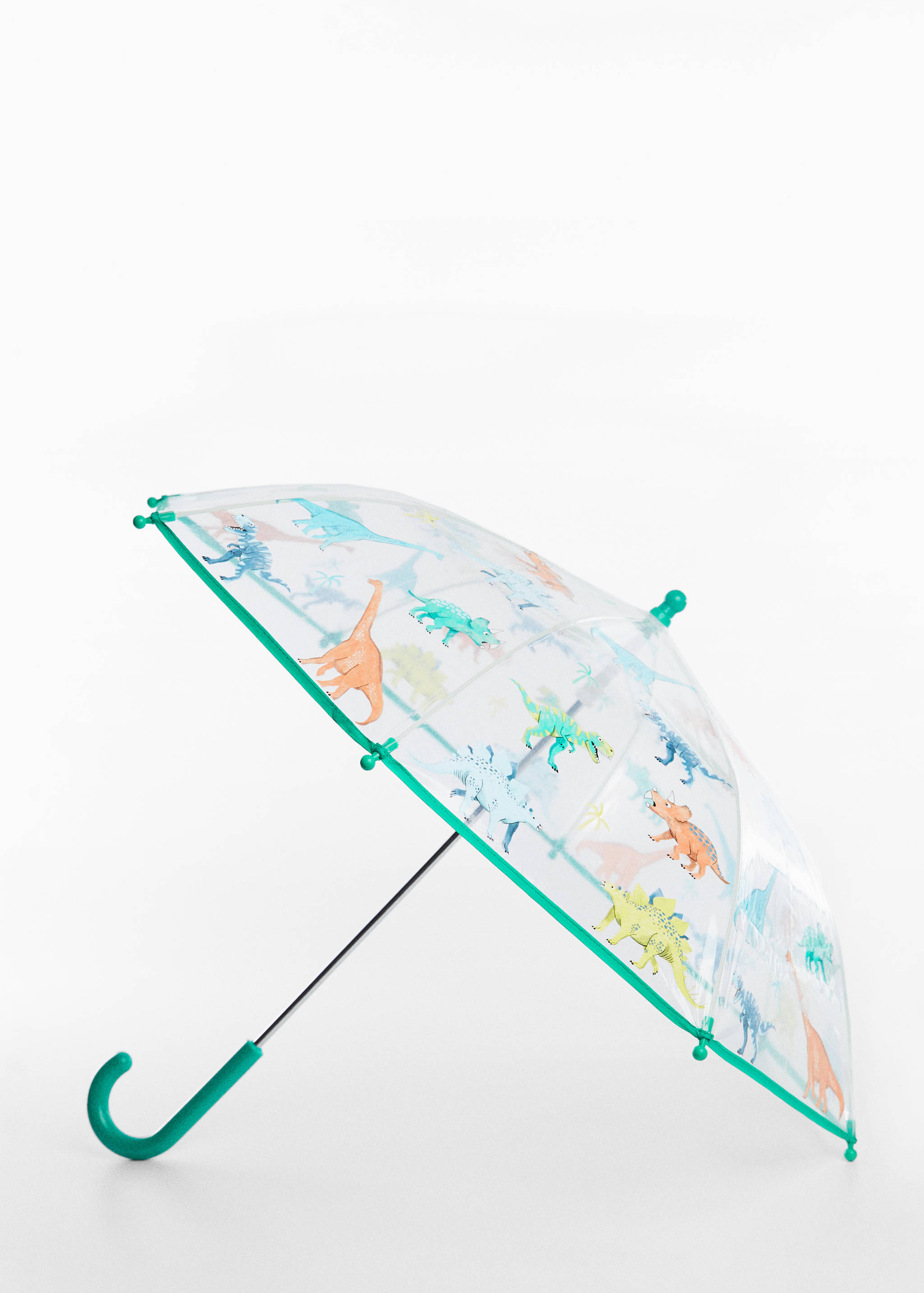Transparent patterned umbrella - Medium plane