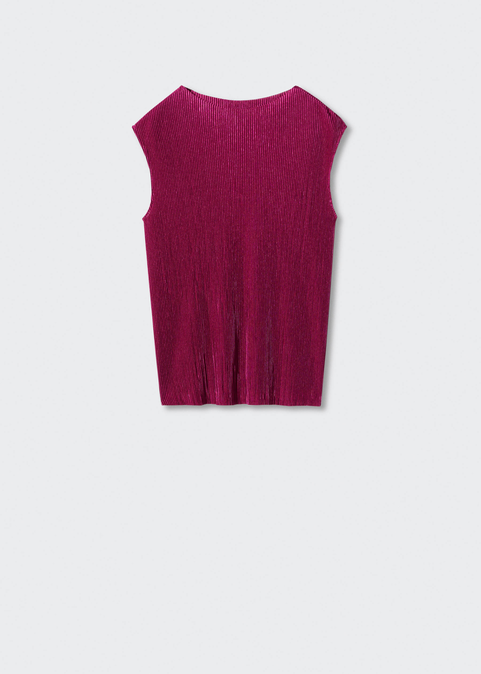 Top plissé à bretelles - Article sans modèle