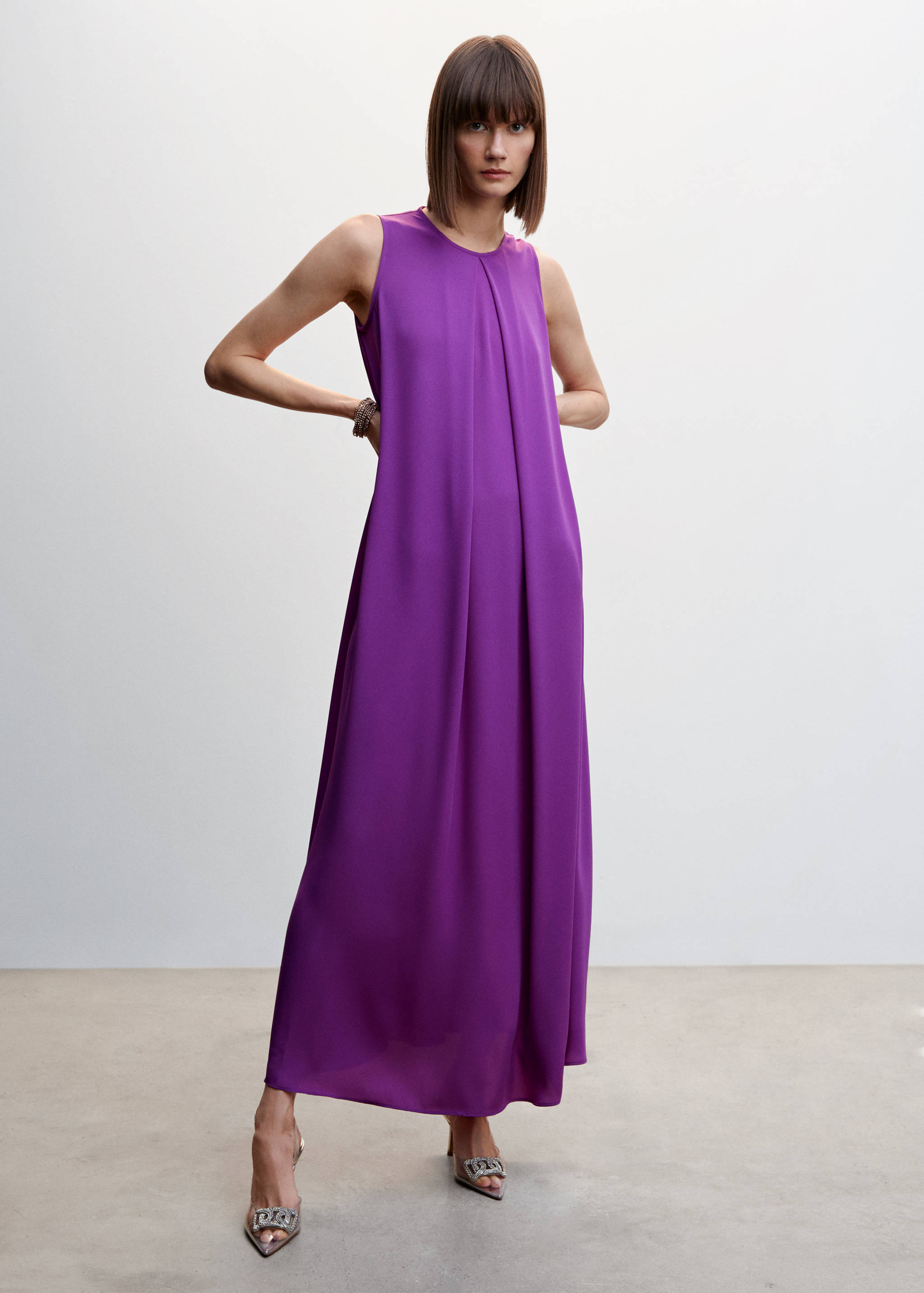 Robe avec découpe - Plan général