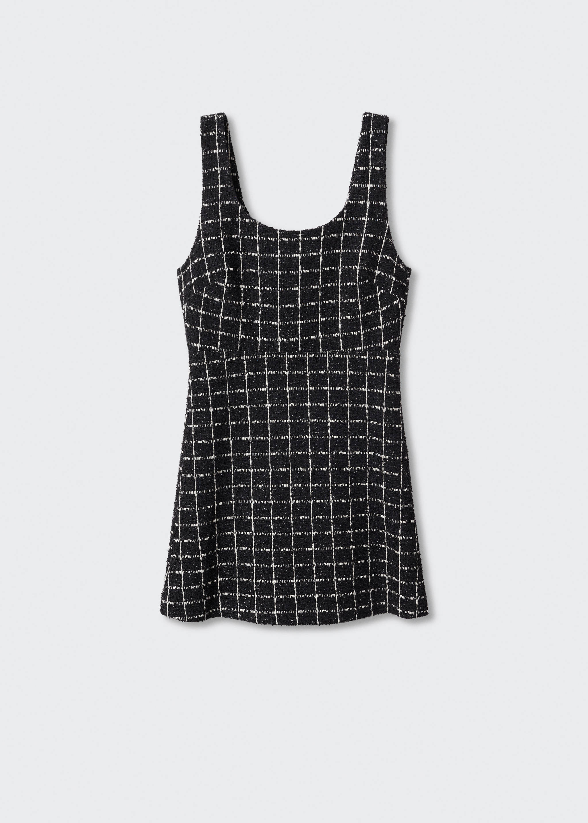 Vestido tweed cuadros - Artículo sin modelo