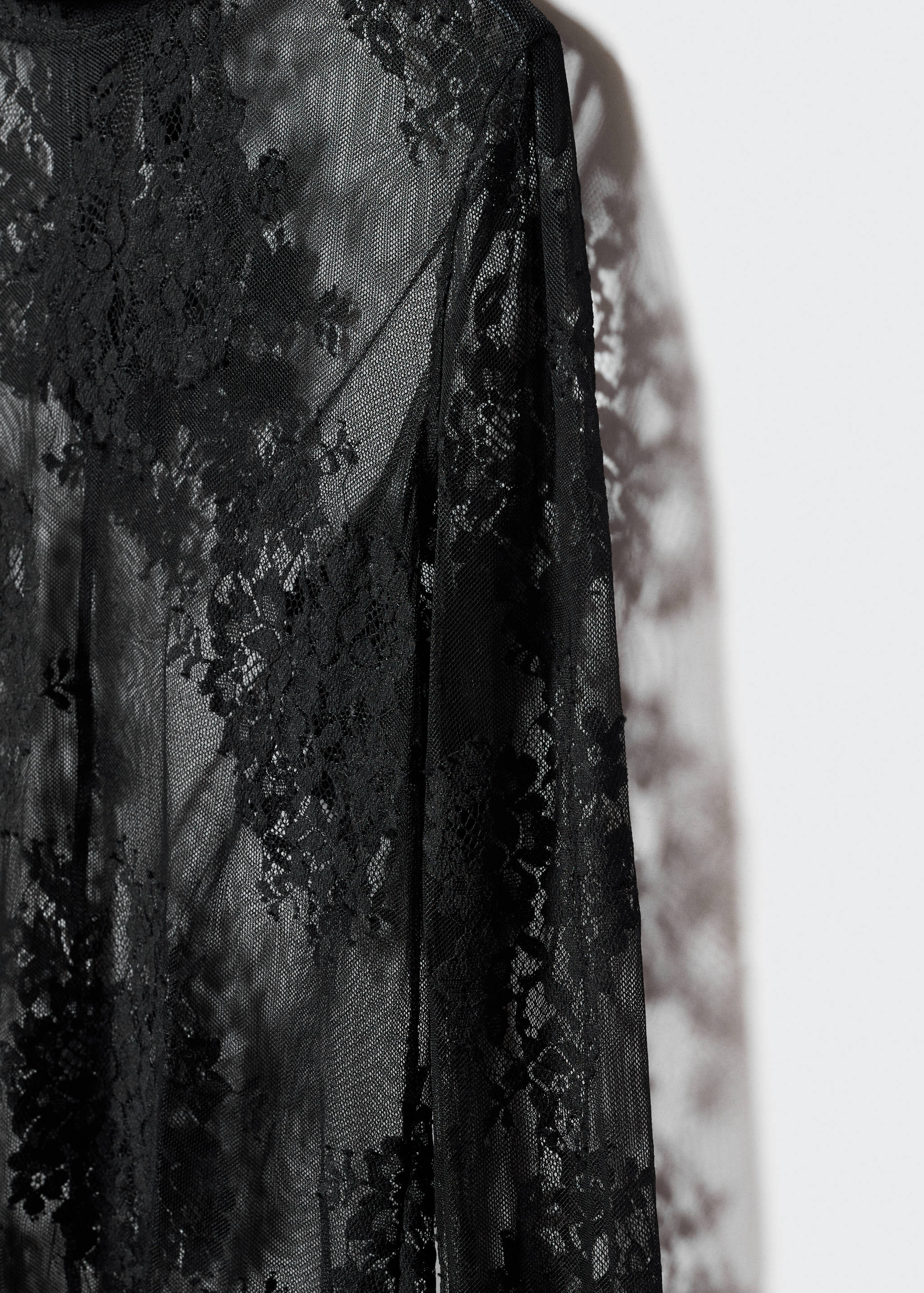 Floral lace T-shirt - Details of the article 8