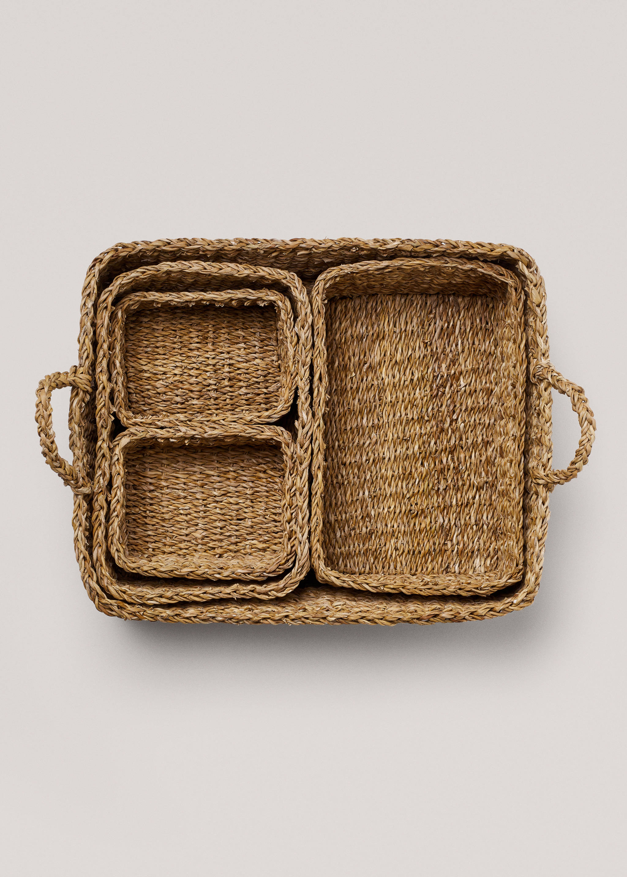 Pack de cestas 100% totora - Detalle del artículo 1