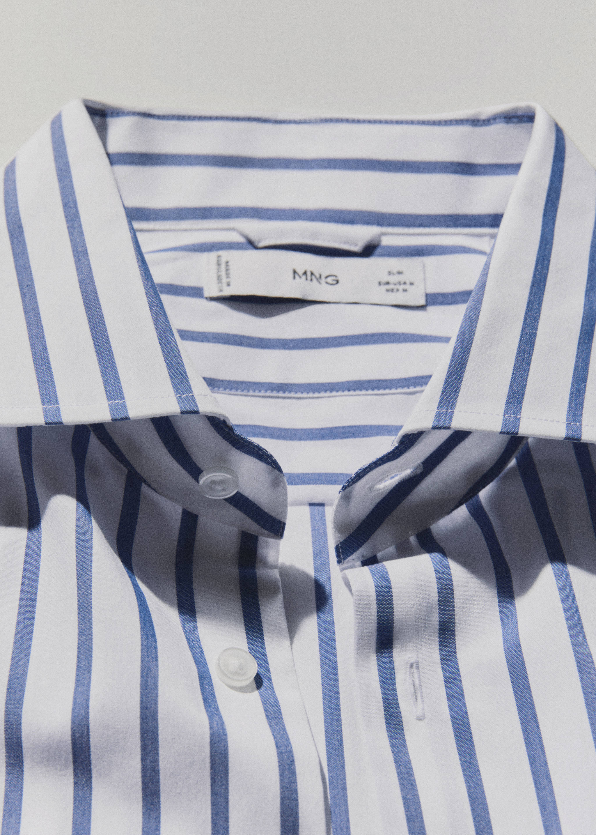 قميص قطن مخطط مجسم - تفاصيل المنتج 7